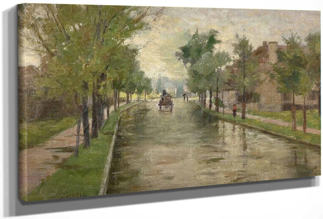 16Th & Pennsylvania Streets By Theodore Clement Steele