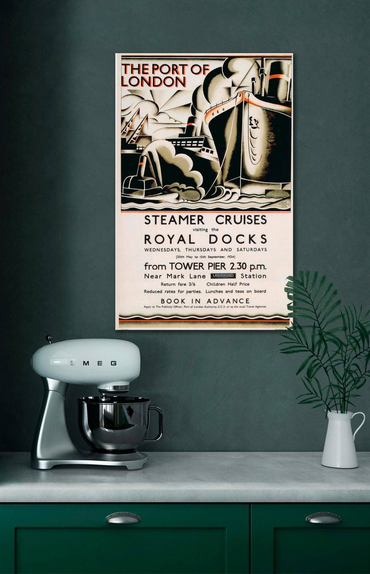 1934 Steamer Cruises underground - Image 4