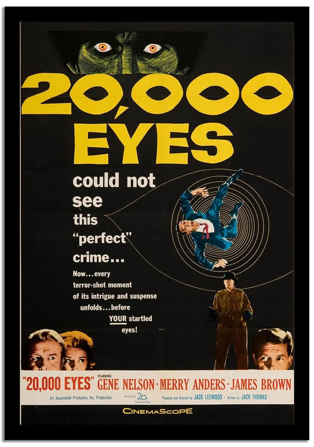 20000 Eyes Vintage Poster - Image 2