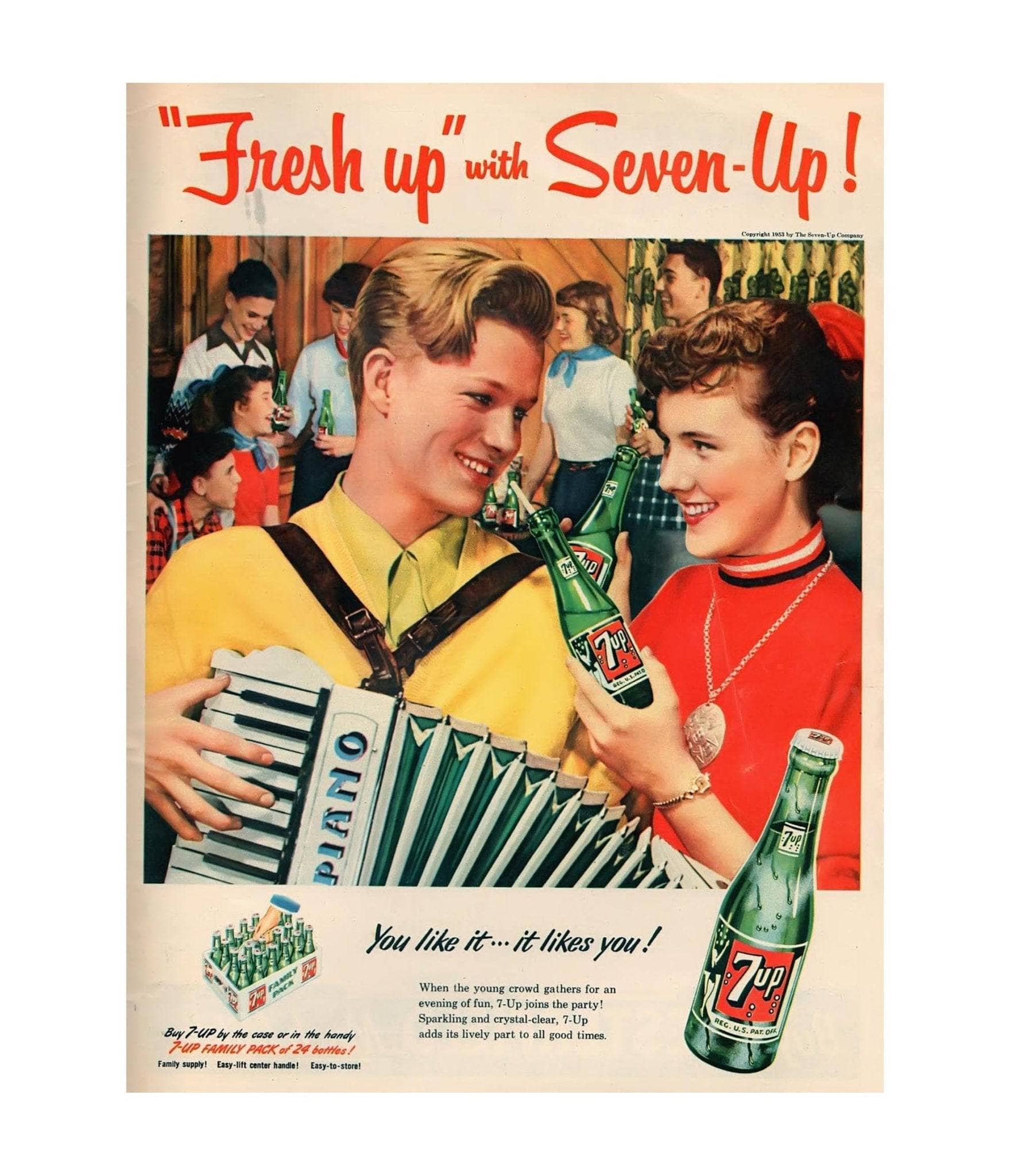 7UP Vintage Ads: "Fresh Up" with Seven-Up! - Image 7