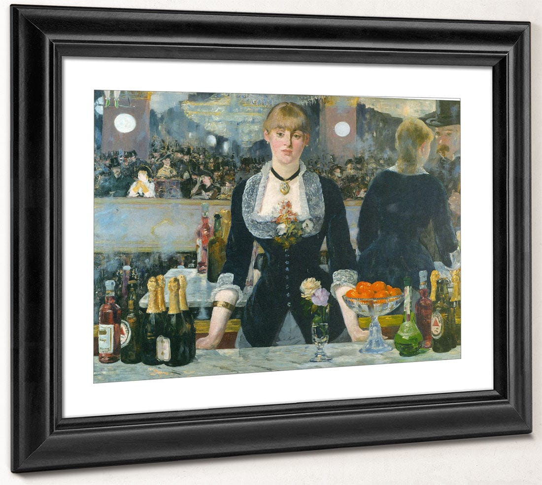 A Bar At The Folies Bergere 1882 By Edouard Manet - Image 4