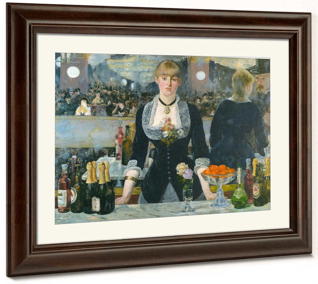 A Bar At The Folies Bergere 1882 By Edouard Manet - Image 5