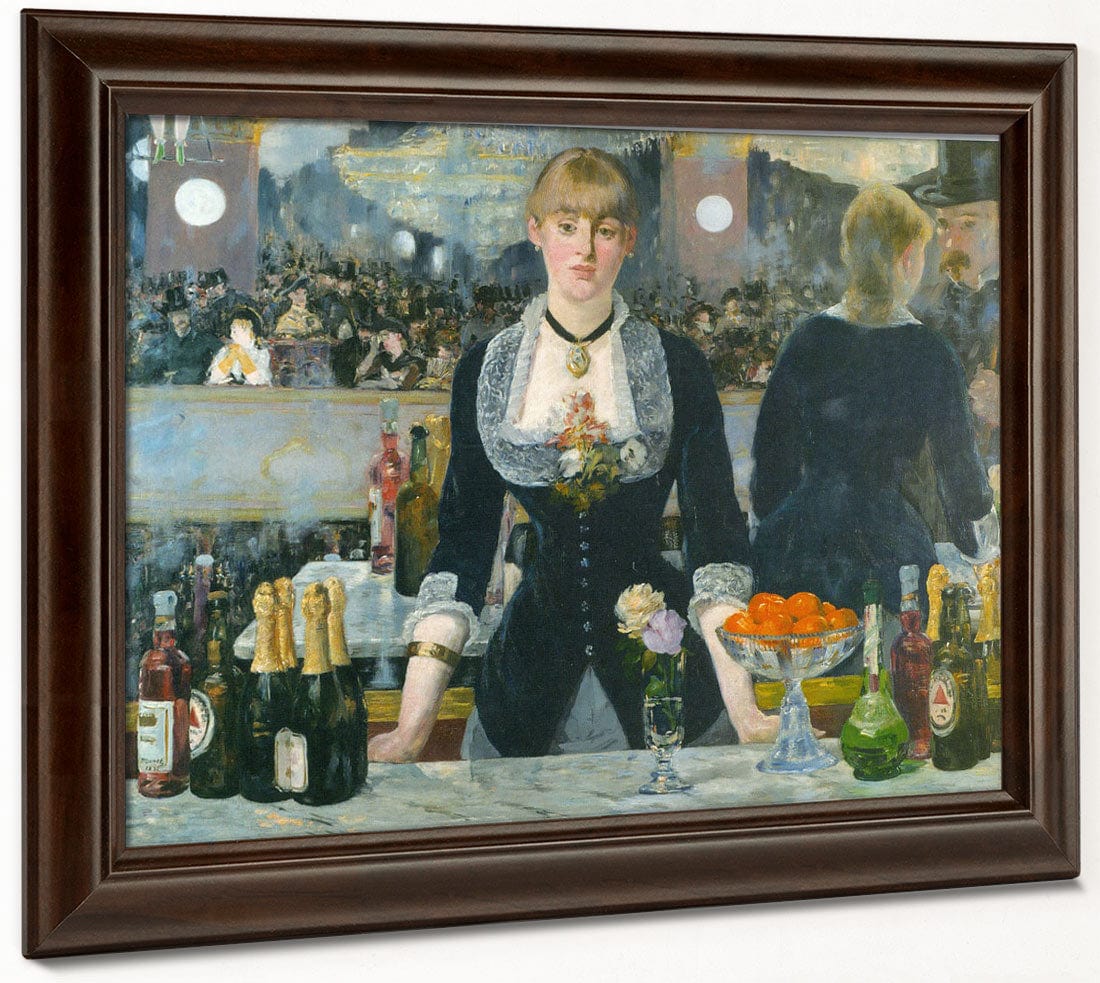 A Bar At The Folies Bergere 1882 By Edouard Manet - Image 6