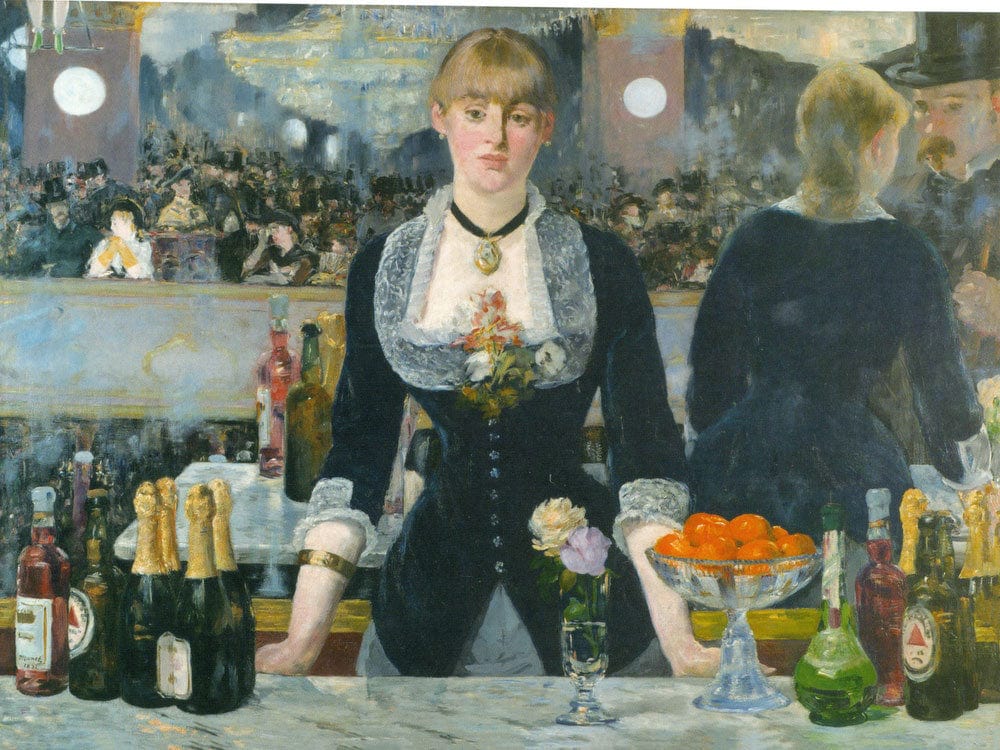 A Bar At The Folies Bergere 1882 By Edouard Manet - Image 7