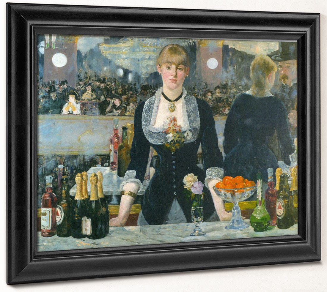 A Bar At The Folies Bergere 1882 By Edouard Manet - Image 8
