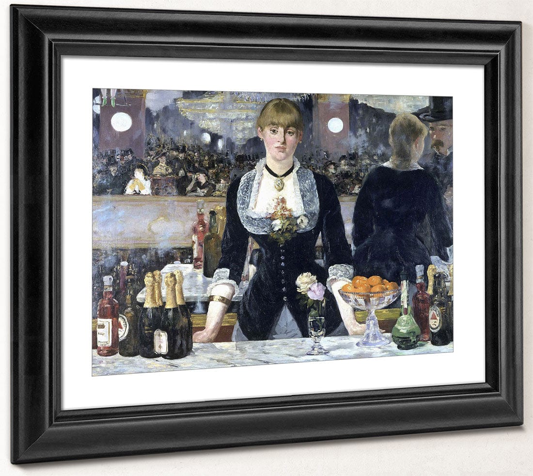 A Bar At The Folies Bergere By Edouard Manet - Image 4