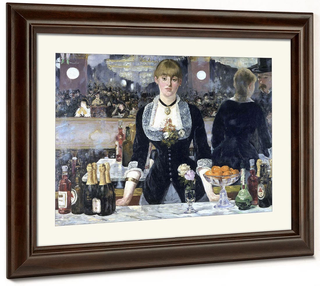 A Bar At The Folies Bergere By Edouard Manet - Image 5