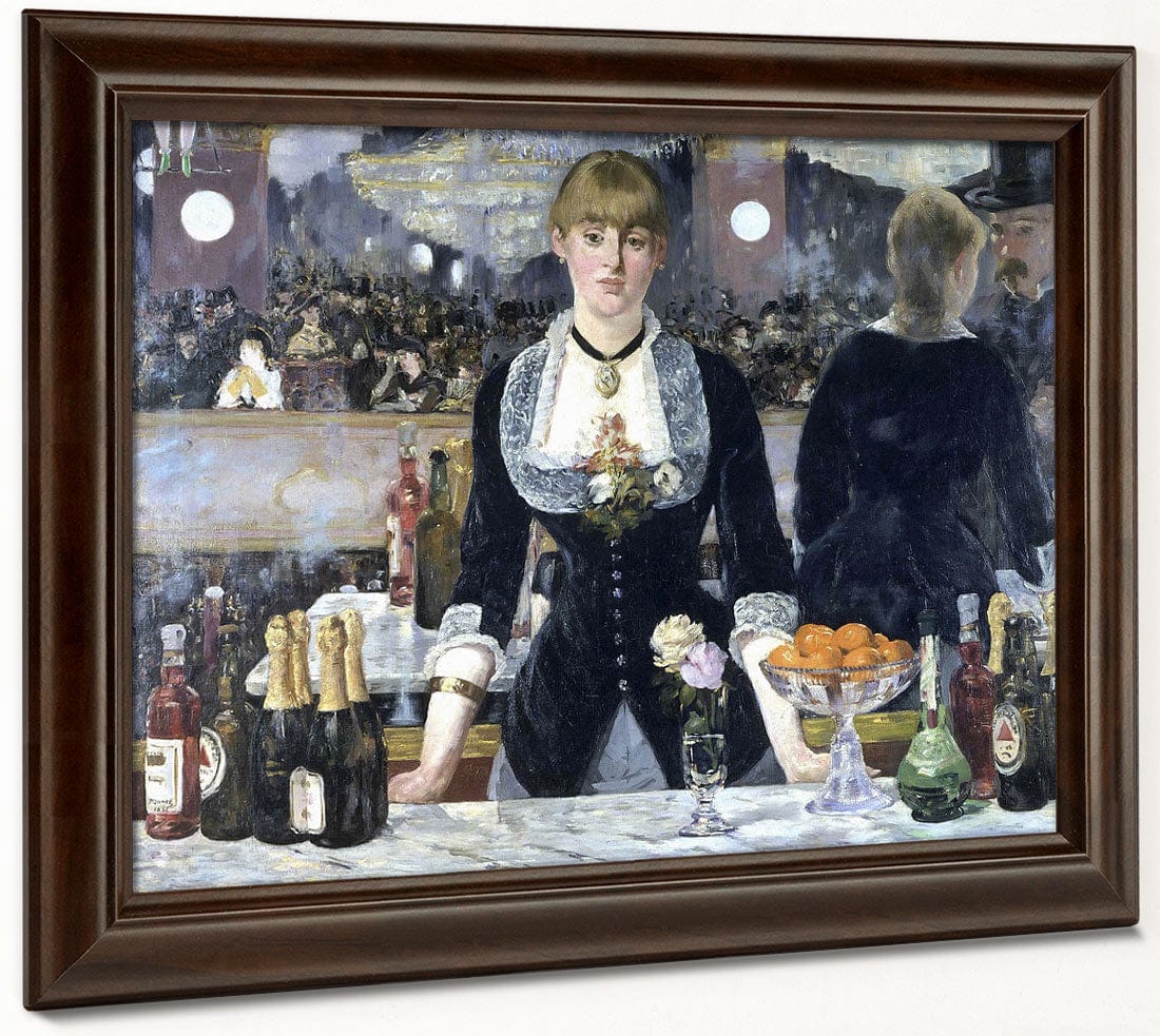 A Bar At The Folies Bergere By Edouard Manet - Image 6