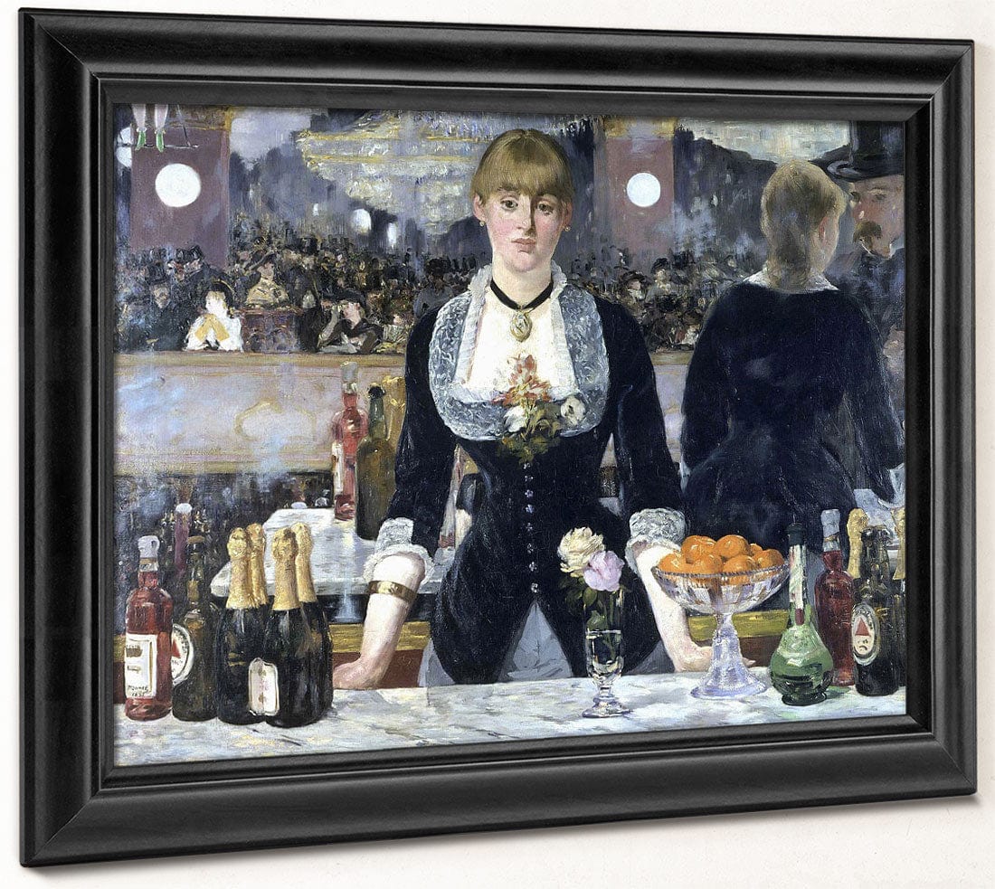 A Bar At The Folies Bergere By Edouard Manet - Image 8