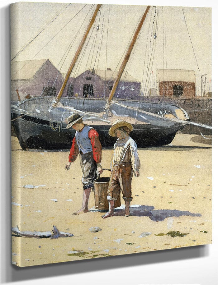 A Basket Of Clams By Winslow Homer