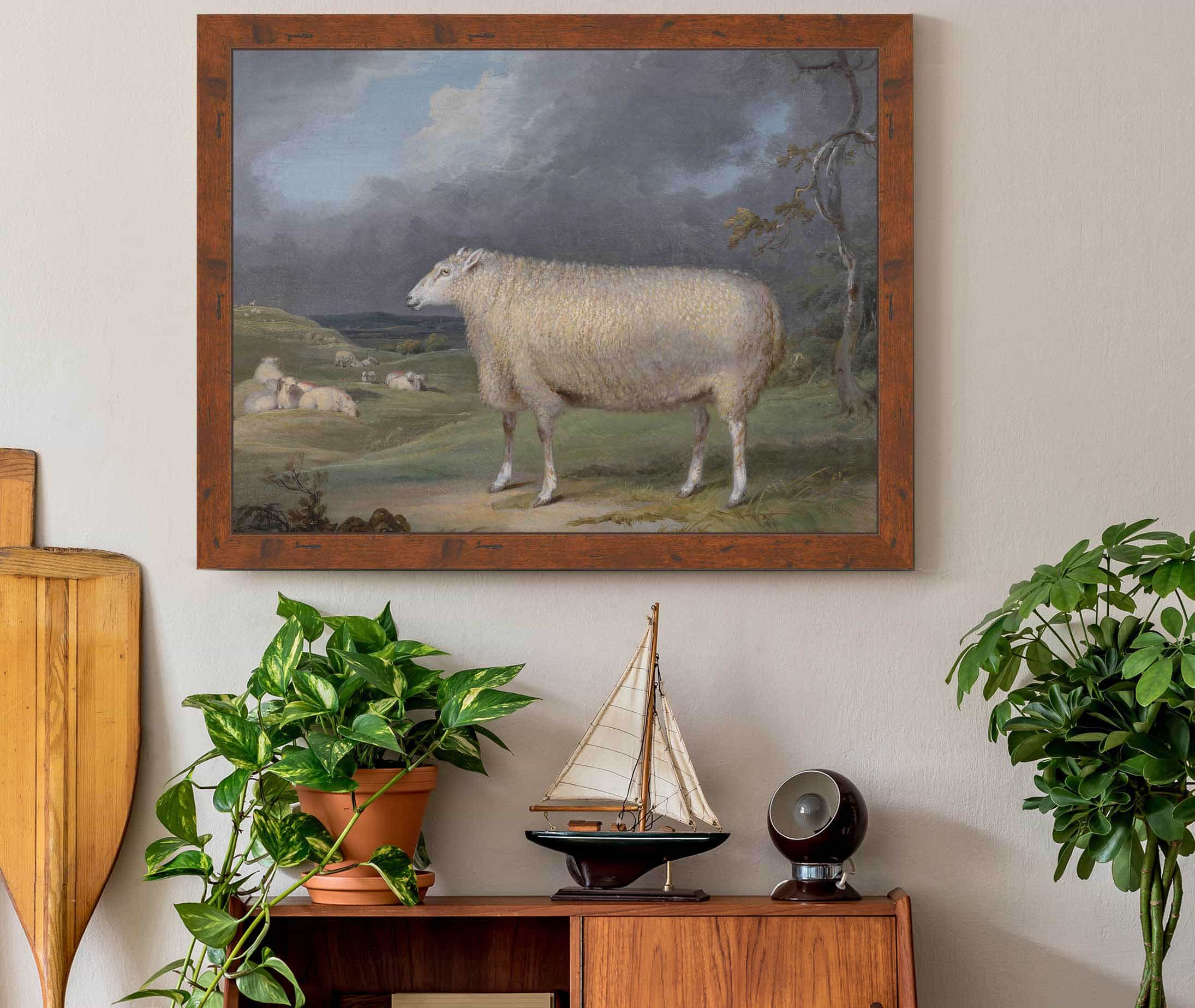 A Border Leicester Ewe by James Ward - Image 4