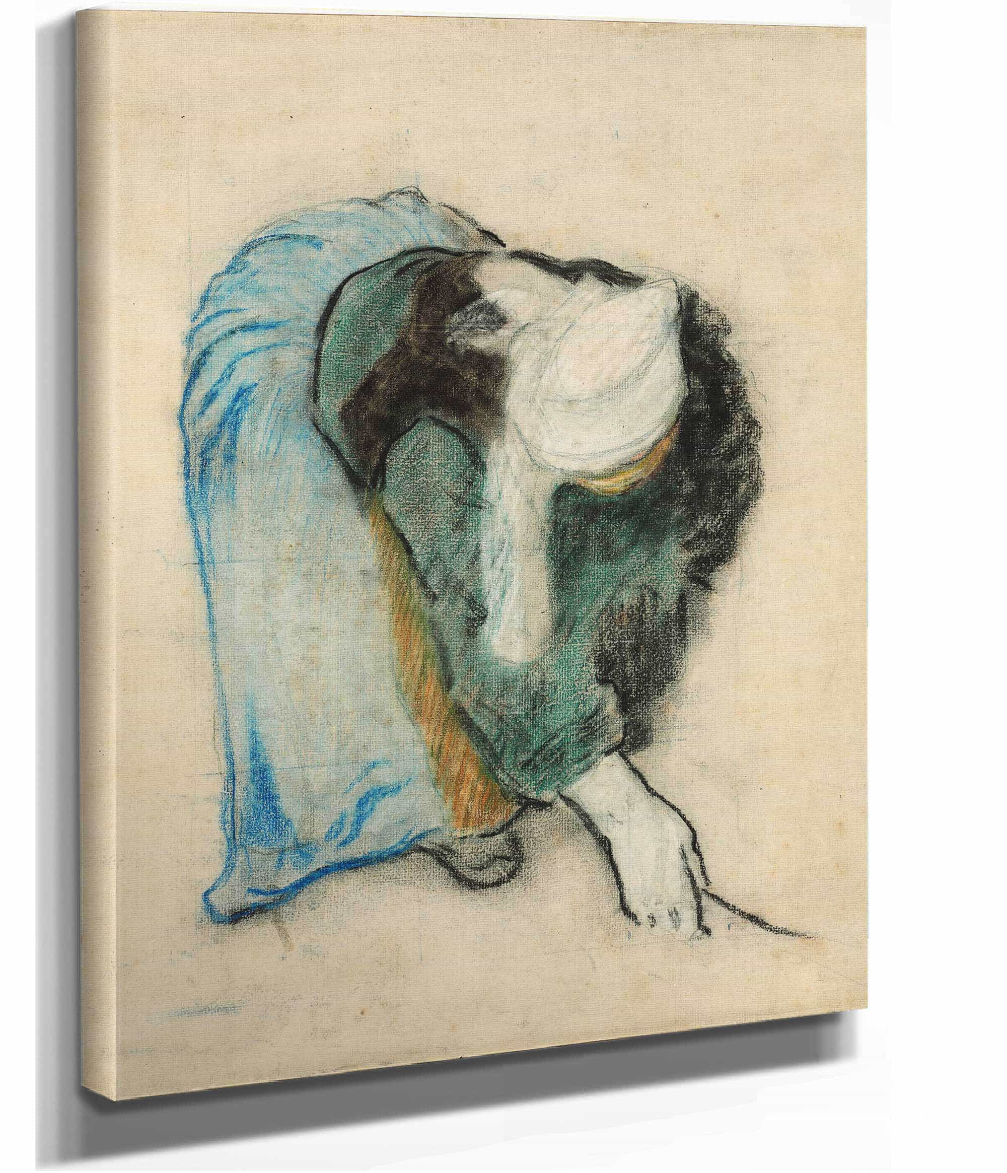 A Breton Gleaner by Paul Gauguin - Image 2