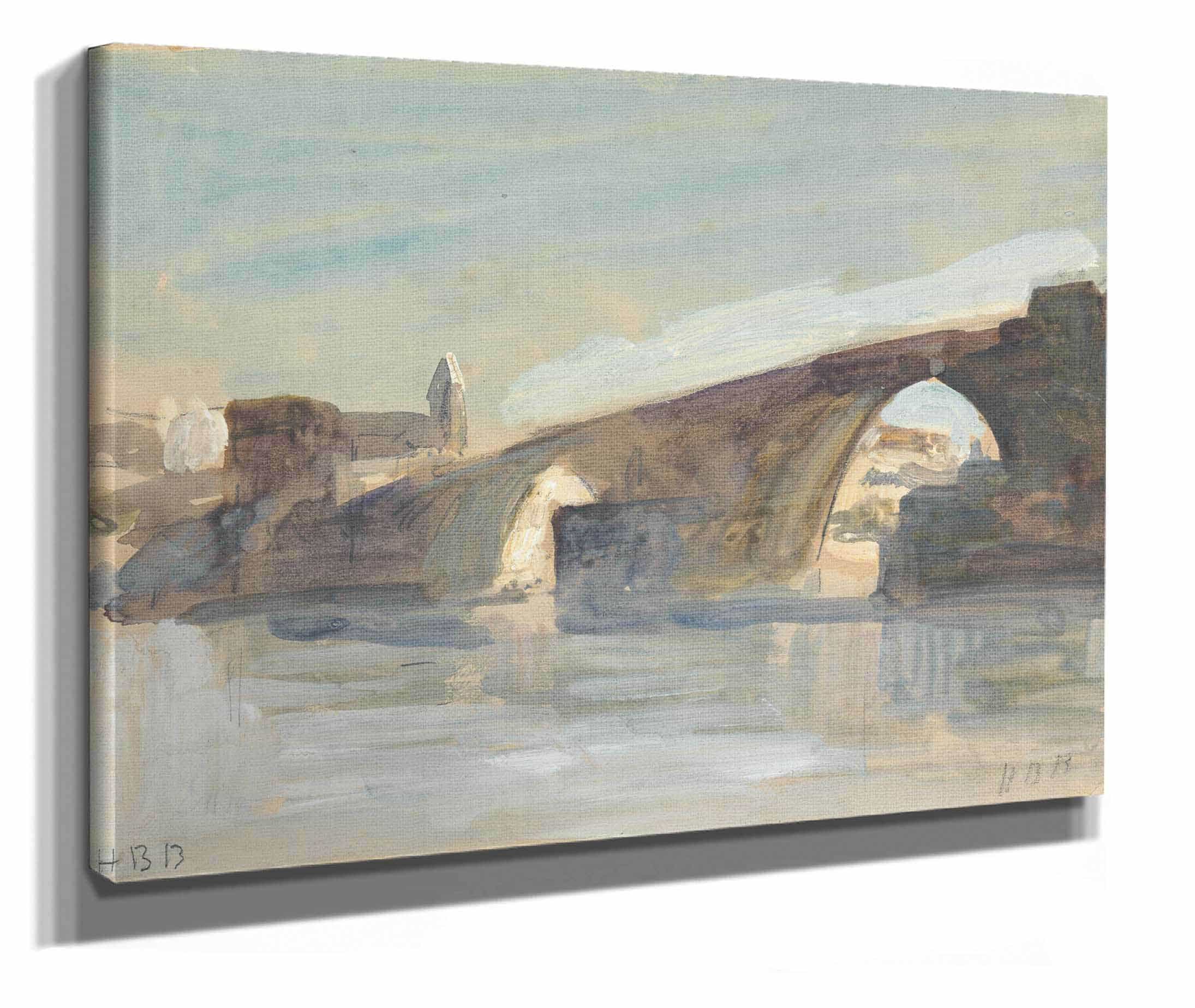 A Bridge by Hercules Brabazon Brabazon - Image 2