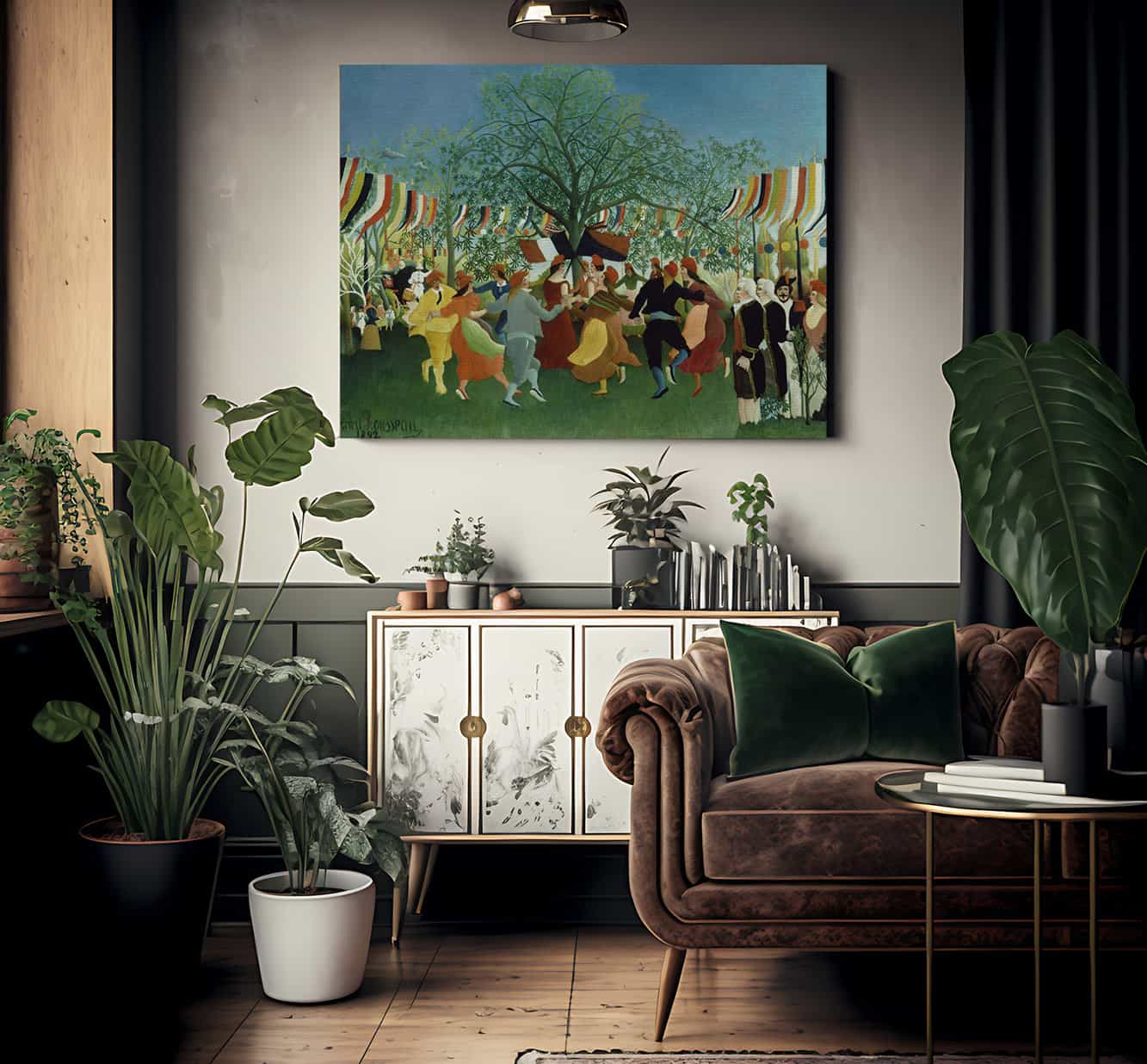 A Centennial Of Independence By Henri Julien Felix Rousseau - Image 2