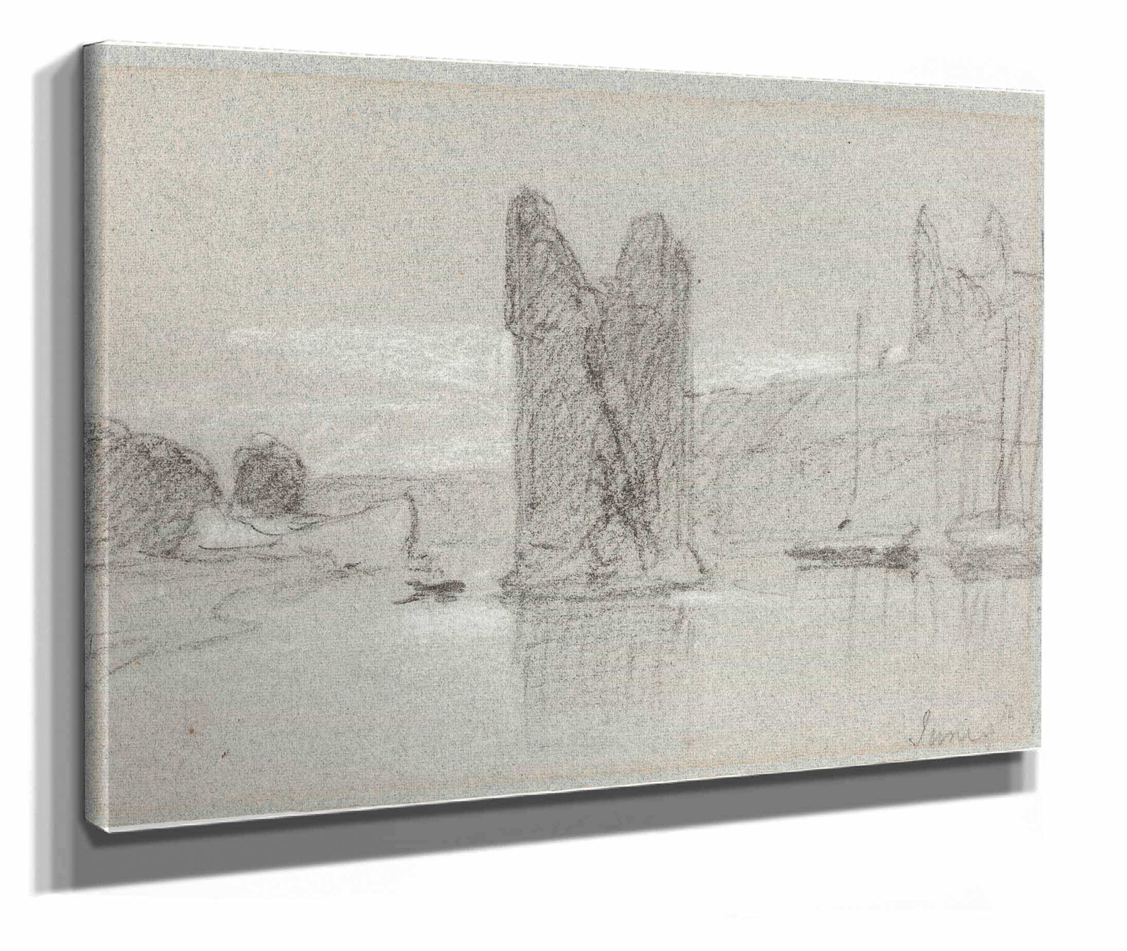 A Chest In Dersingham Church Norfolk by John Sell Cotman - Image 2