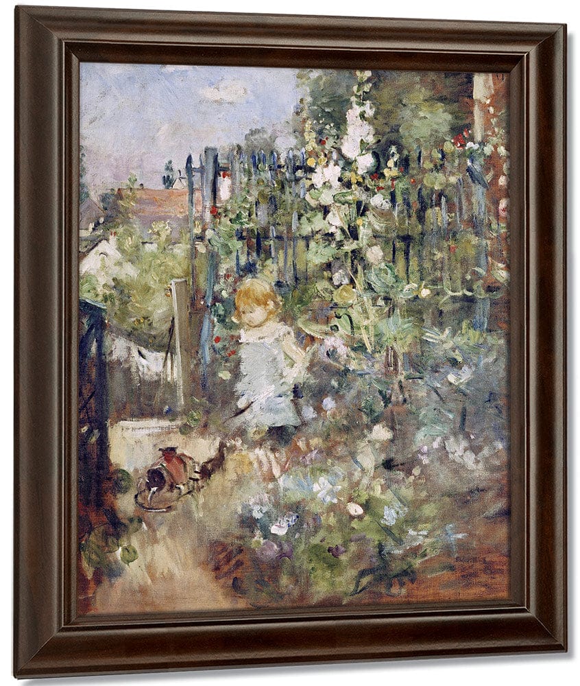 A Child In The Rosebeds By Berthe Morisot - Image 5