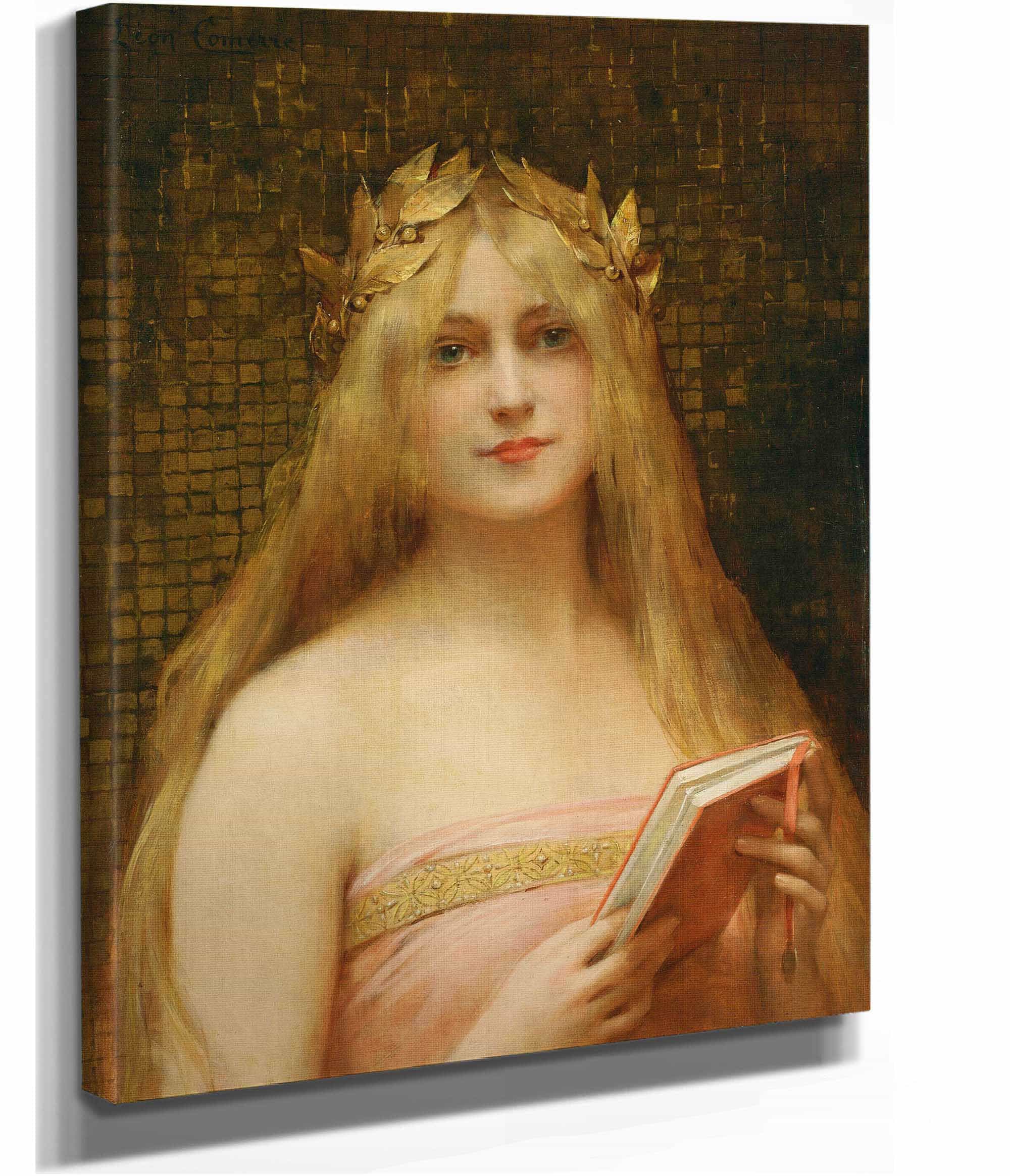 A Classical Beauty by Leon Francois Comerre - Image 2
