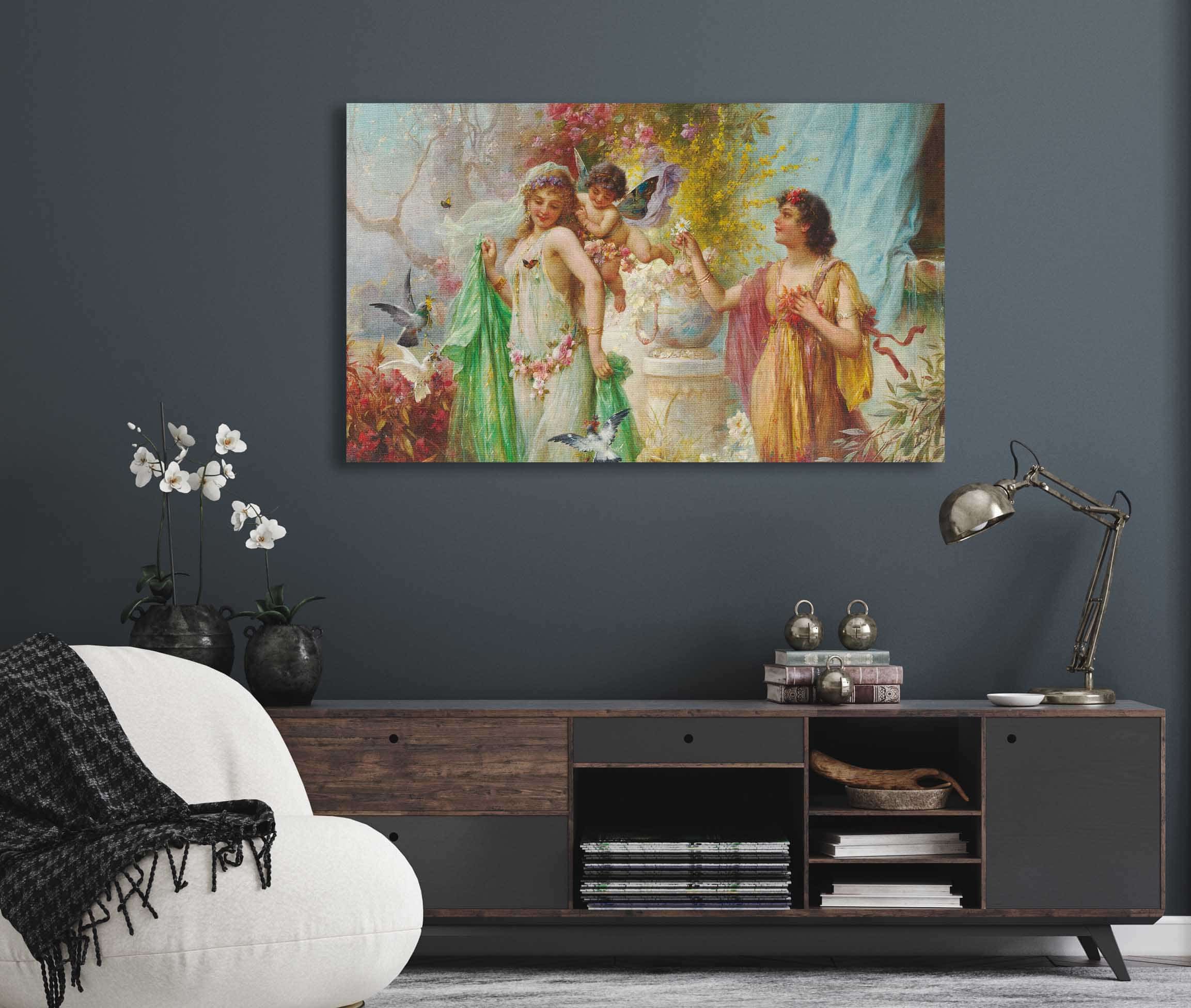 A Classical Idyll by Hans Zatzka - Image 5