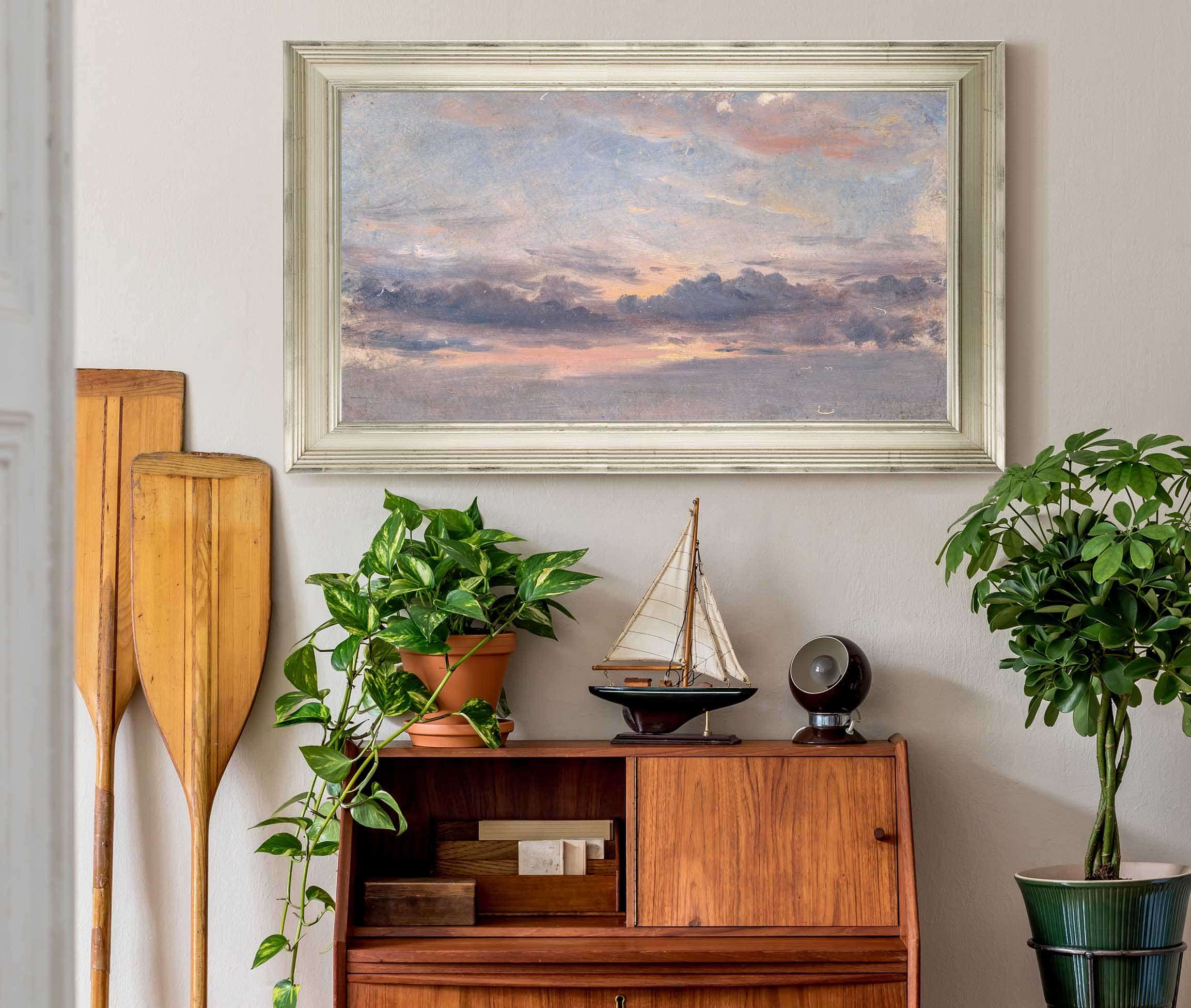 A Cloud Study Sunset by John Constable - Image 6