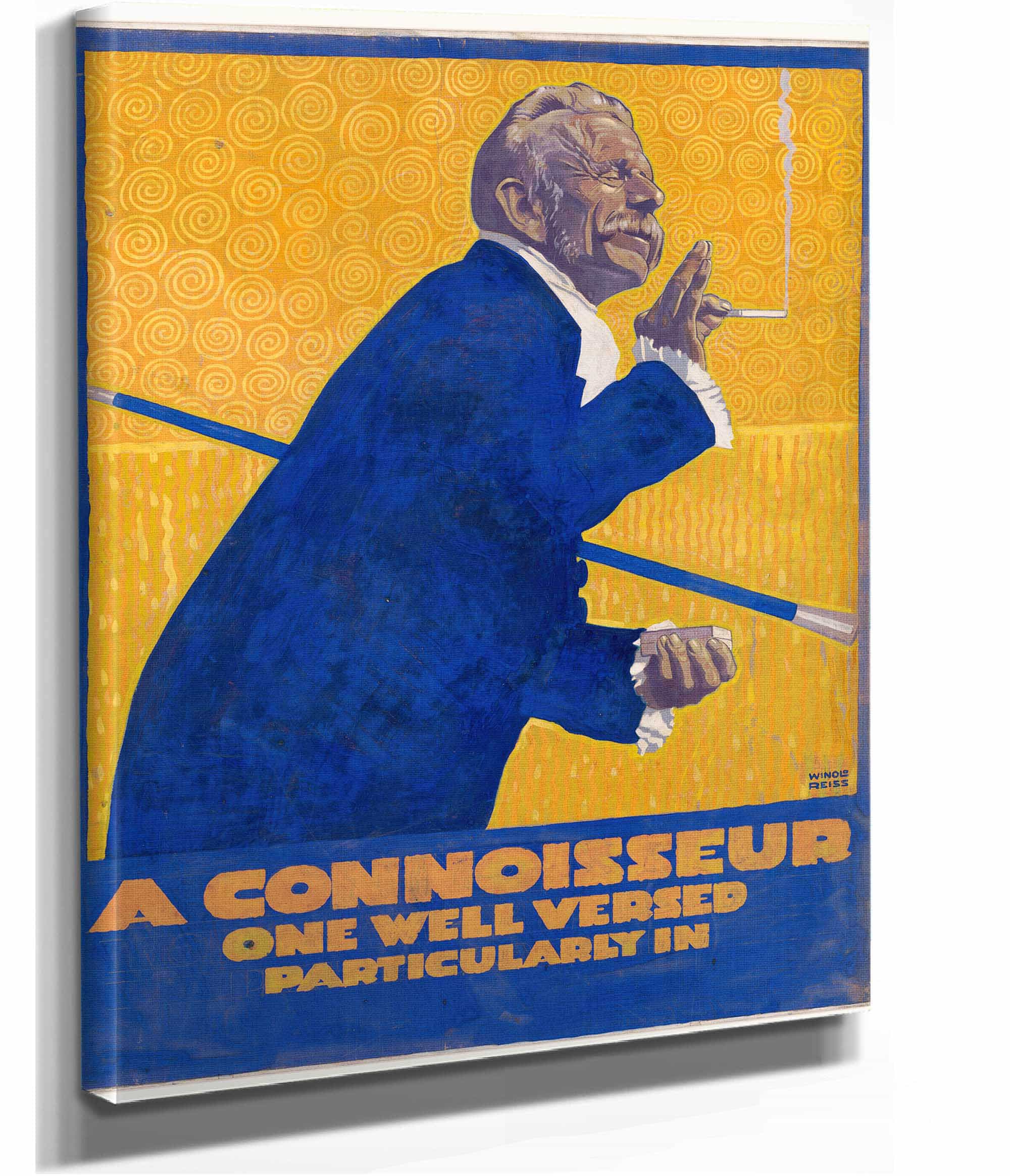 A Connoisseur by Winold Reiss - Image 2