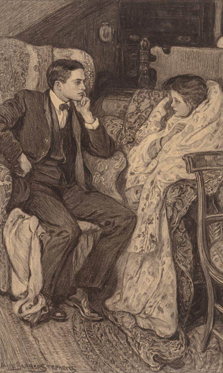 A Conversation By Alice Barber Stephens - Image 6