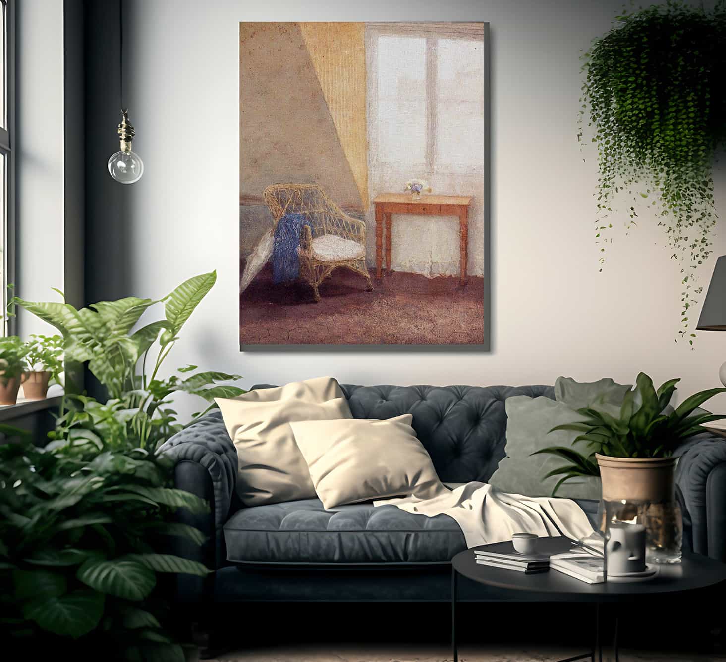 A Corner Of The Artist 1039 S Room Paris 1909 By Gwendolen Mary John - Image 2