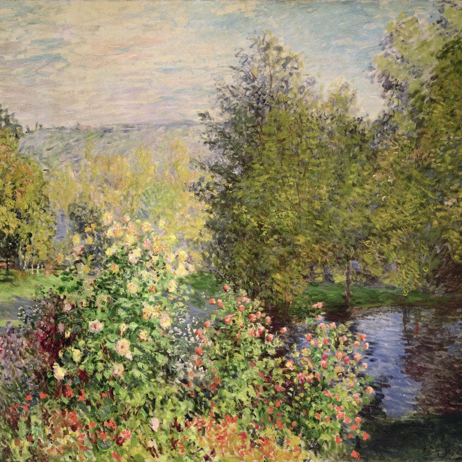 A Corner Of The Garden At Montgeron By Claude Monet - Image 5