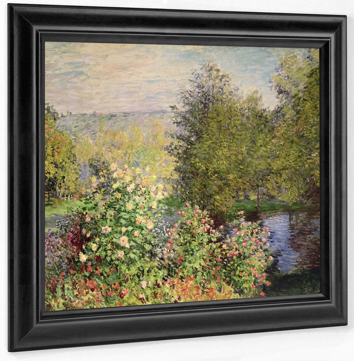 A Corner Of The Garden At Montgeron By Claude Monet - Image 6