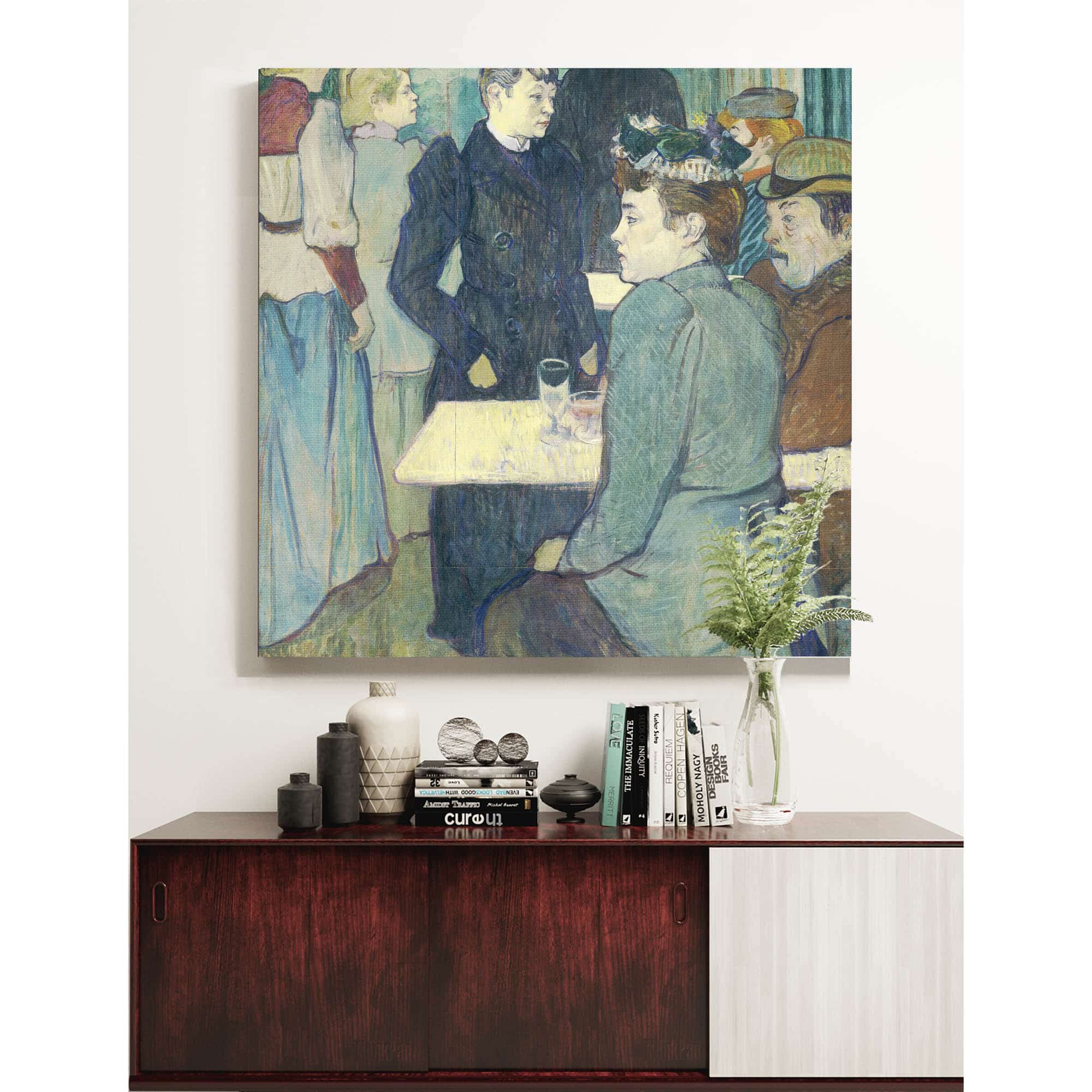 A Corner Of The Moulin De La Galette by Henri De Toulouse Lautrec - Image 5
