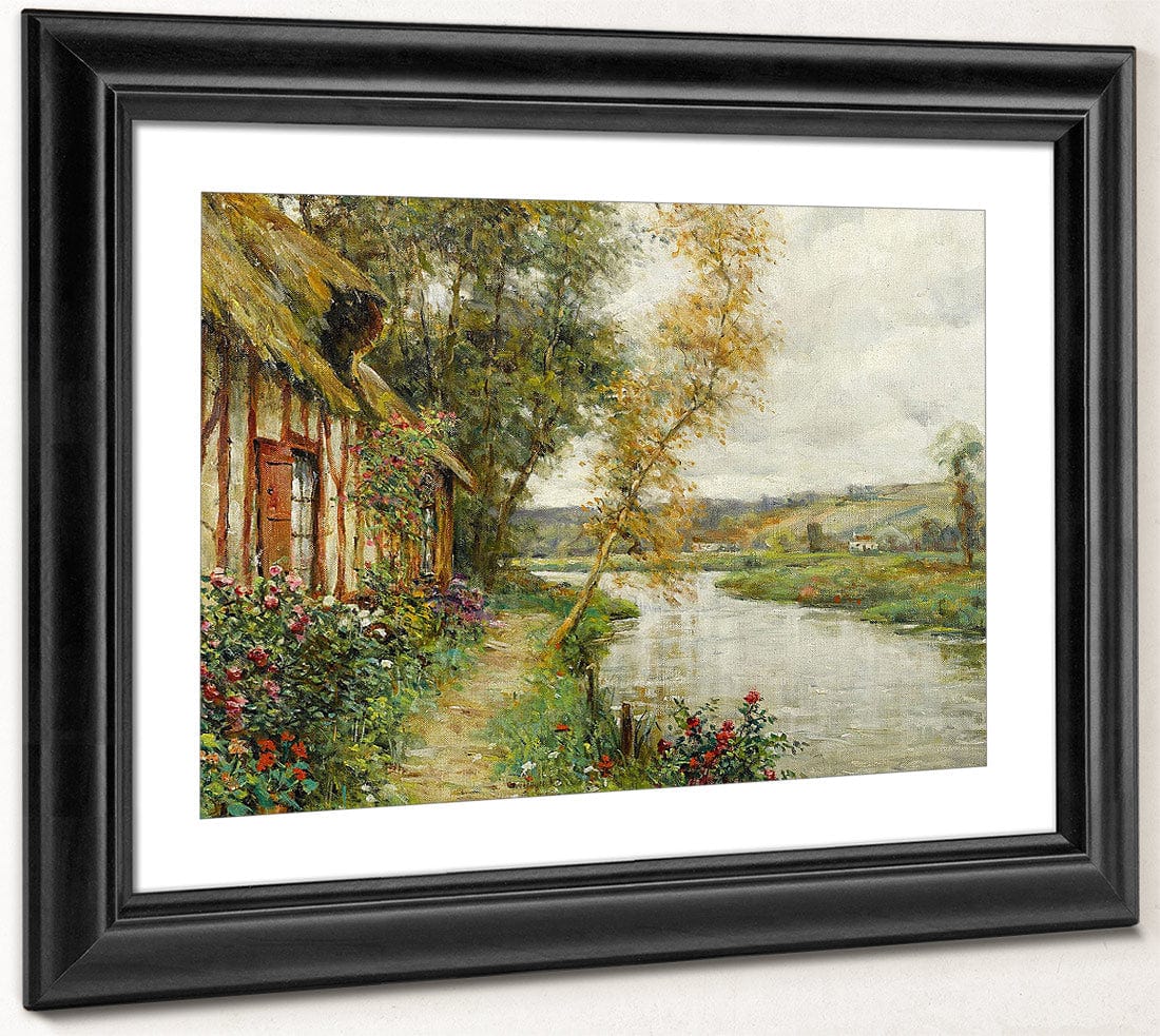 A Cottage By A River, Normandy By Louis Aston Knight - Image 2