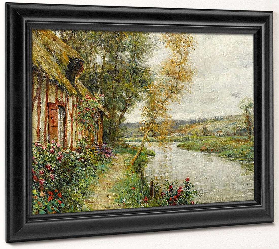 A Cottage By A River, Normandy By Louis Aston Knight - Image 6