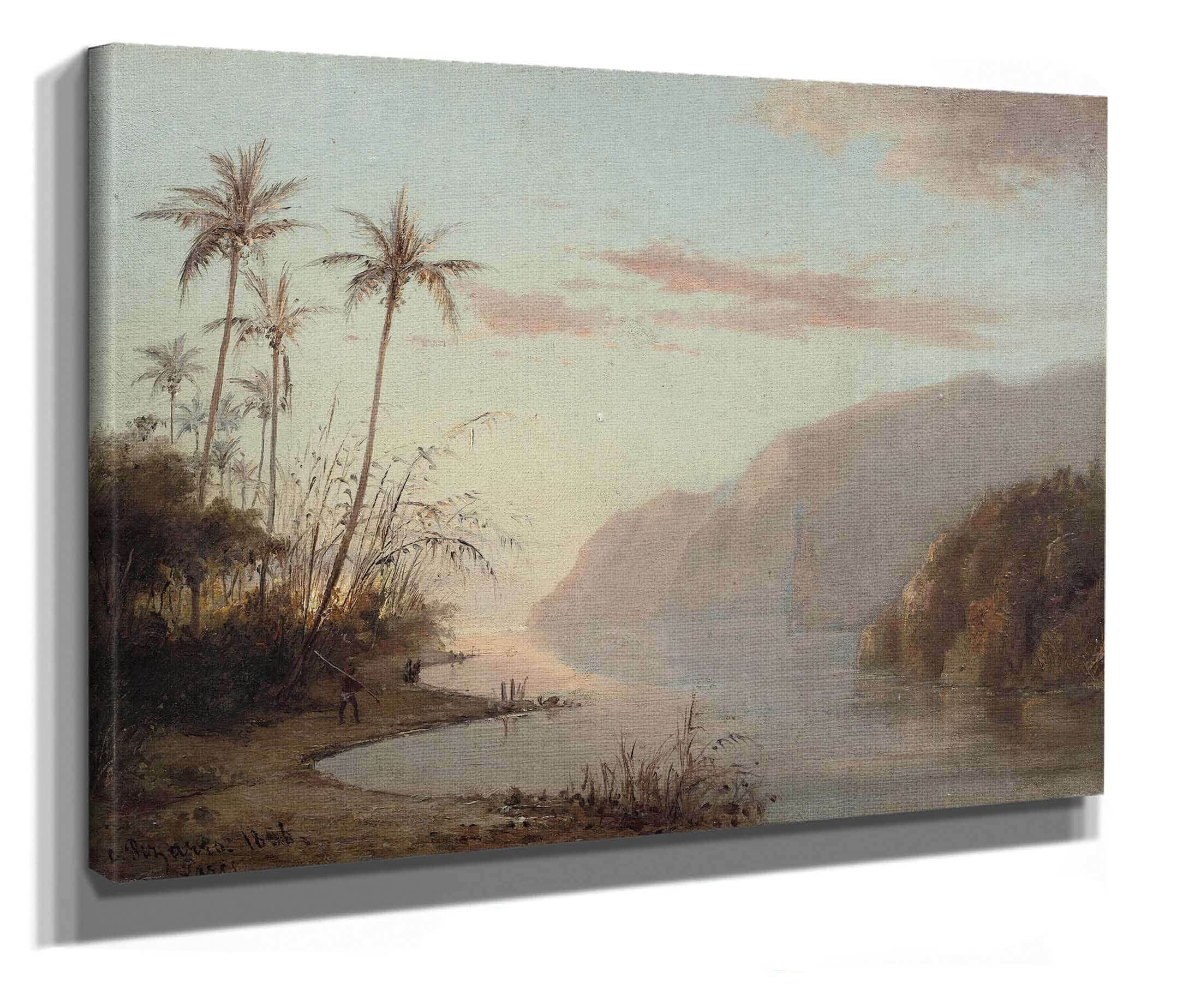 A Creek In St Thomas Virgin Islands by Camille Pissarro - Image 2