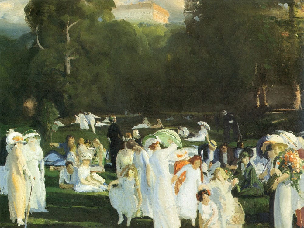 A Day In June 1913 By George Bellows - Image 7