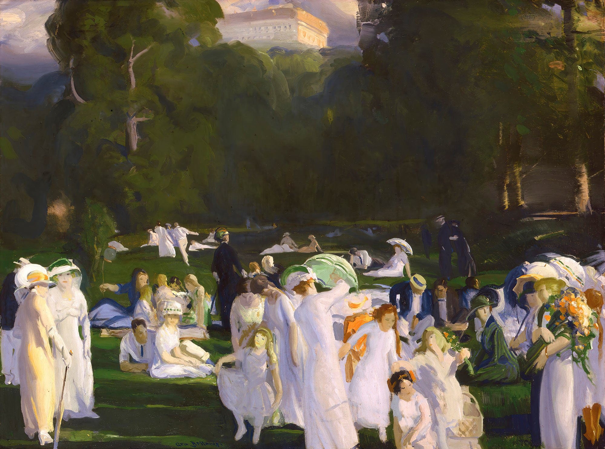 A Day In June by George Wesley Bellows - Image 2