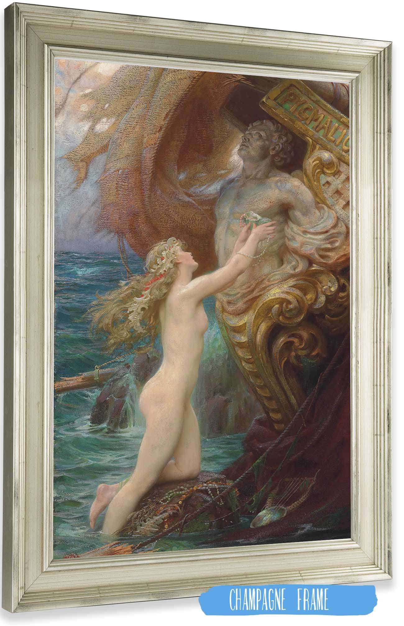 A Deep Sea Idyll by Herbert James Draper