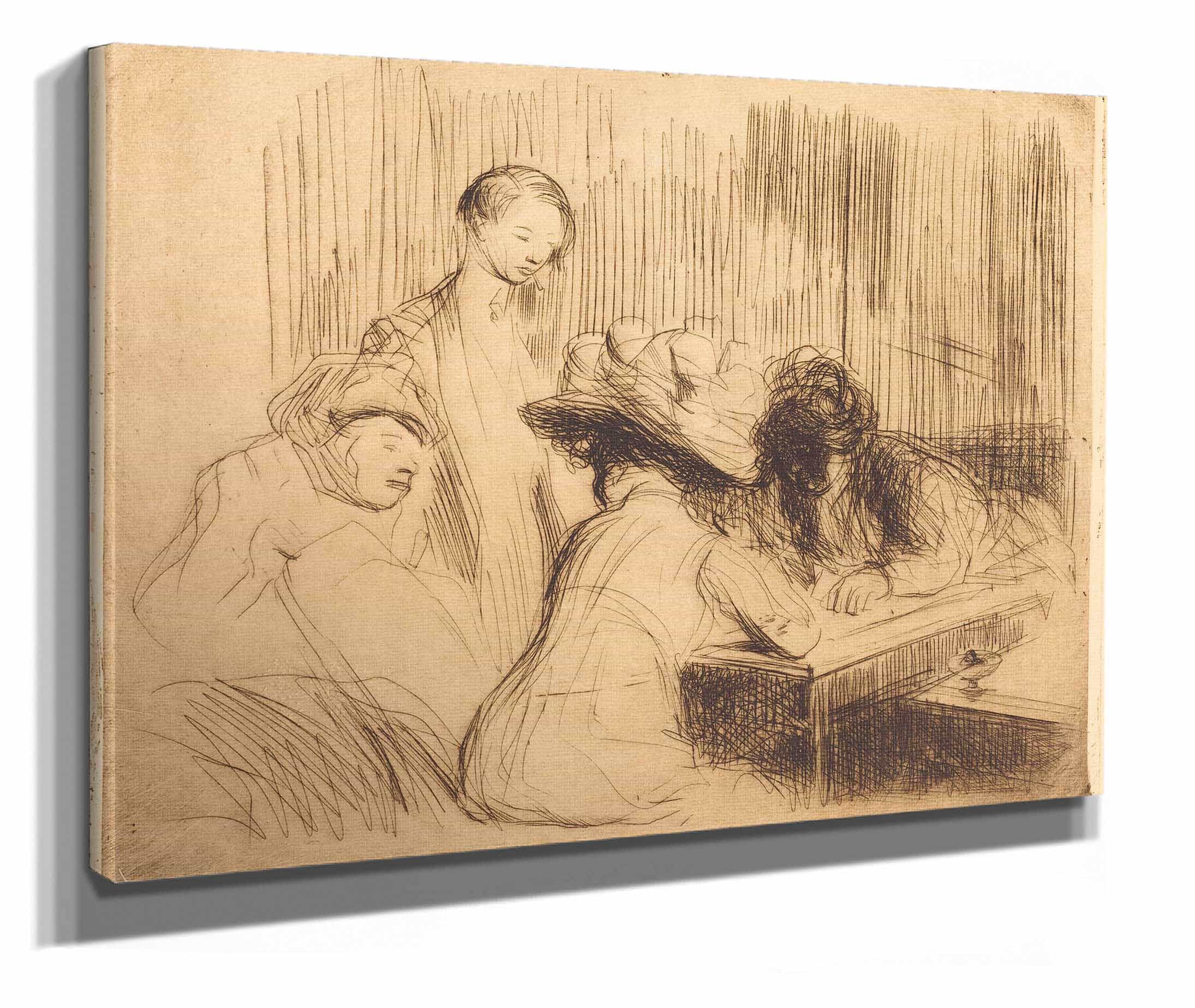A Dive At Montmartre by Jean Louis Forain - Image 2