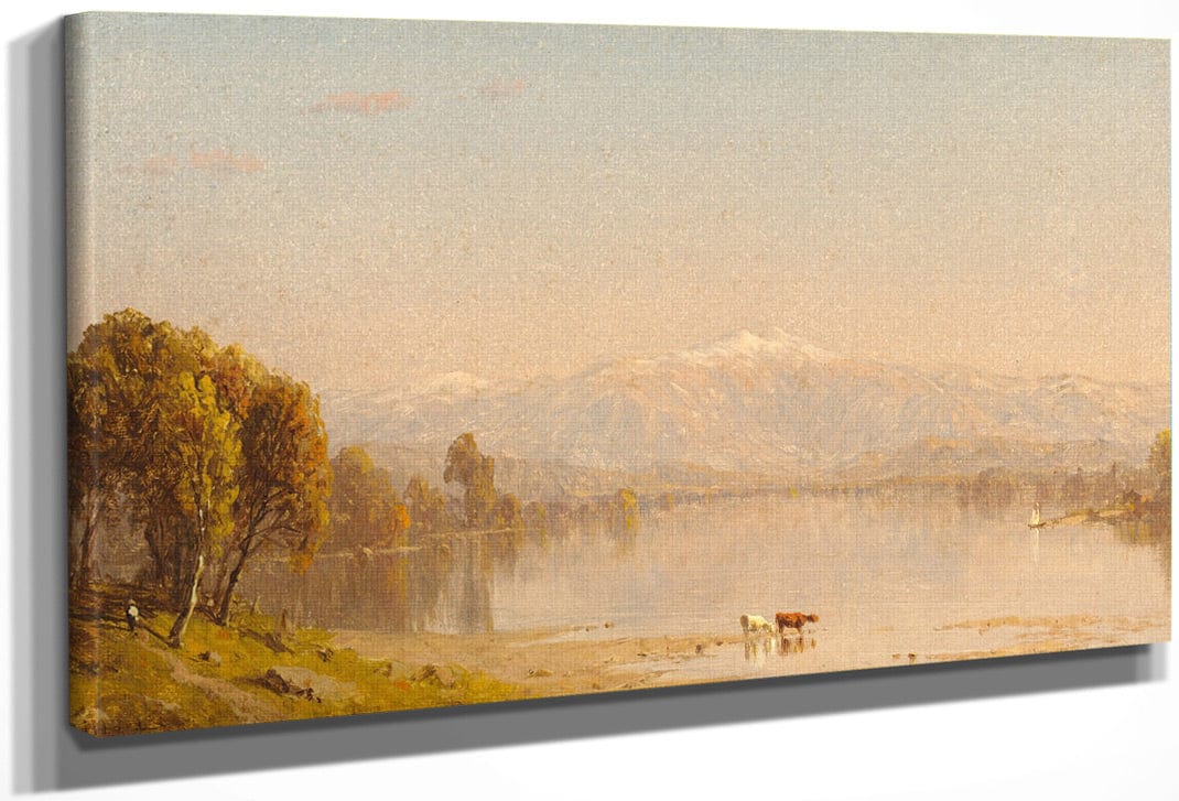 A Dreamy Day In New England By Sanford Robinson Gifford