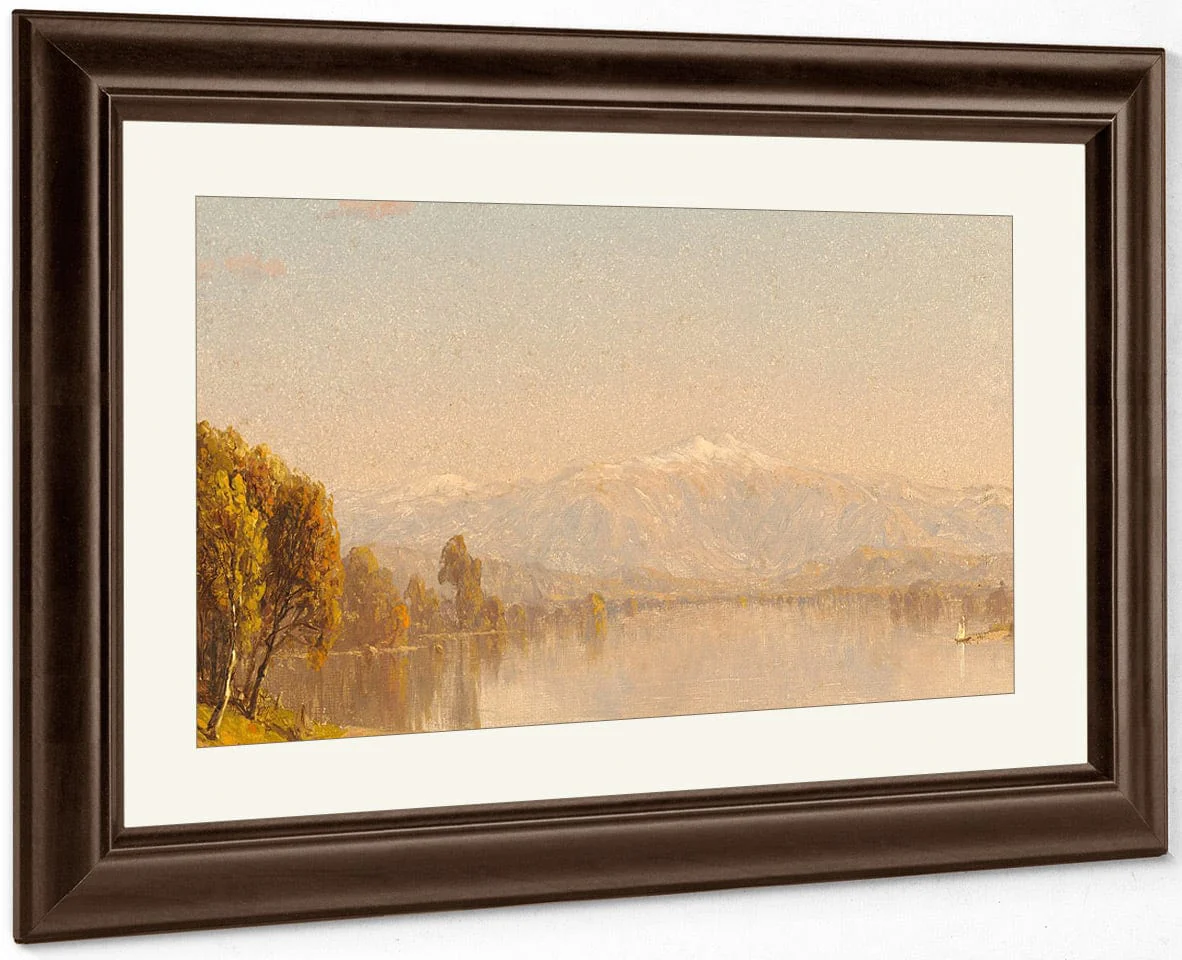 A Dreamy Day In New England By Sanford Robinson Gifford - Image 5