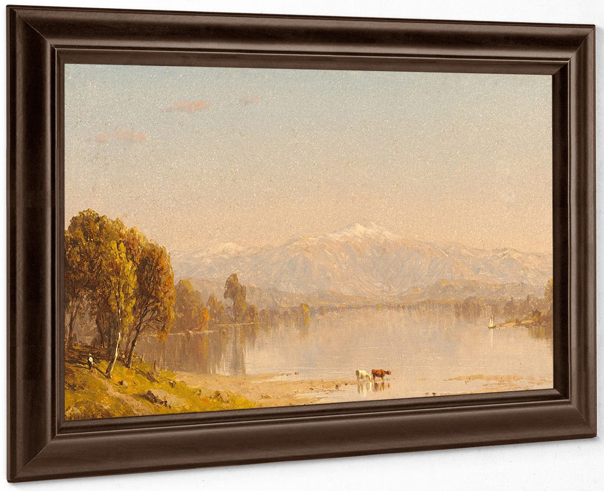 A Dreamy Day In New England By Sanford Robinson Gifford - Image 6