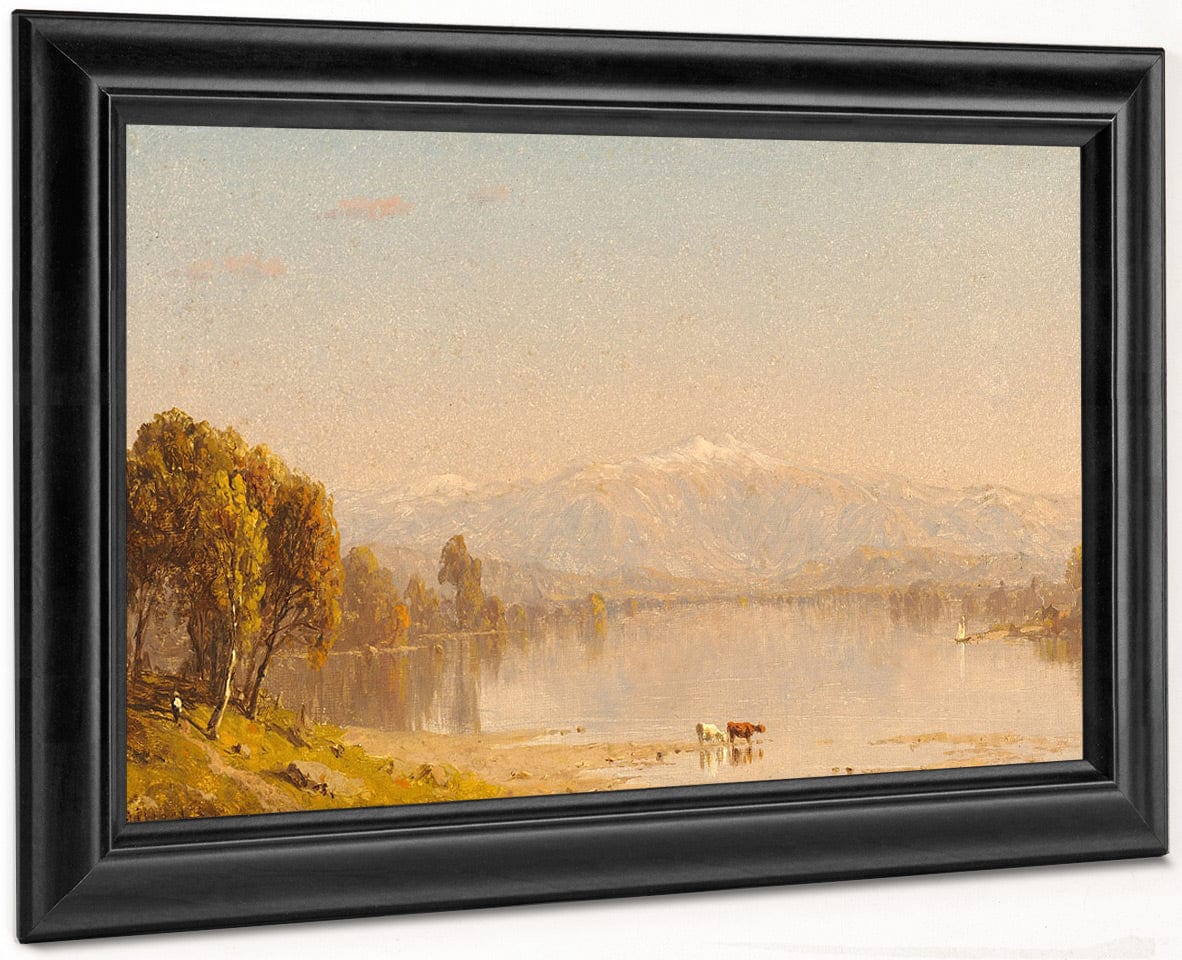 A Dreamy Day In New England By Sanford Robinson Gifford - Image 8