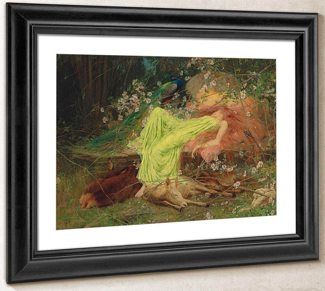 A Fairy Tale All Seemed To Sleep The Timid Hare On Form By Arthur Wardle - Image 4