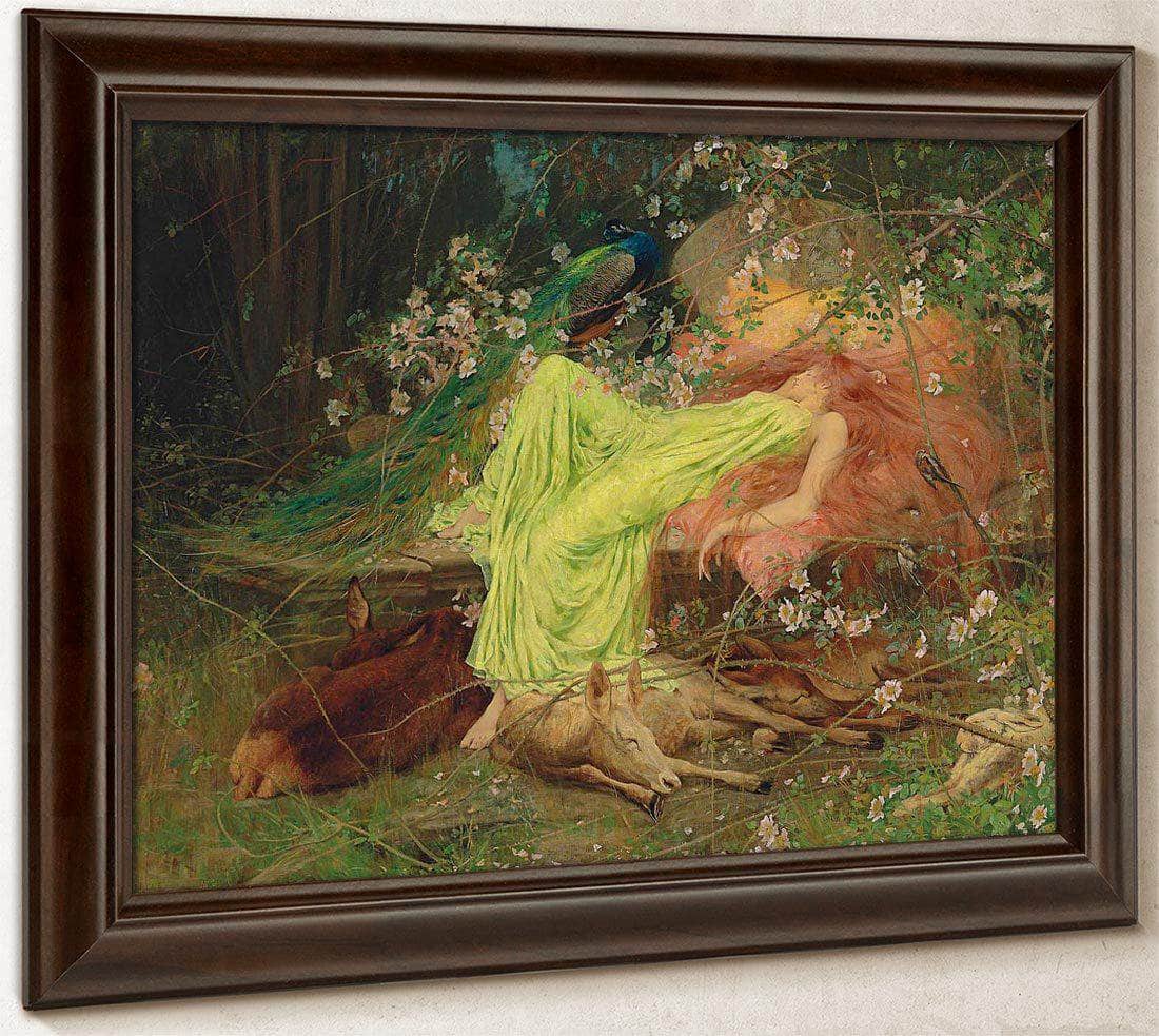 A Fairy Tale All Seemed To Sleep The Timid Hare On Form By Arthur Wardle - Image 6
