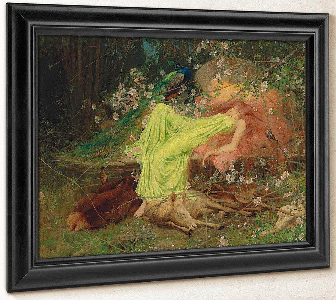 A Fairy Tale All Seemed To Sleep The Timid Hare On Form By Arthur Wardle - Image 8