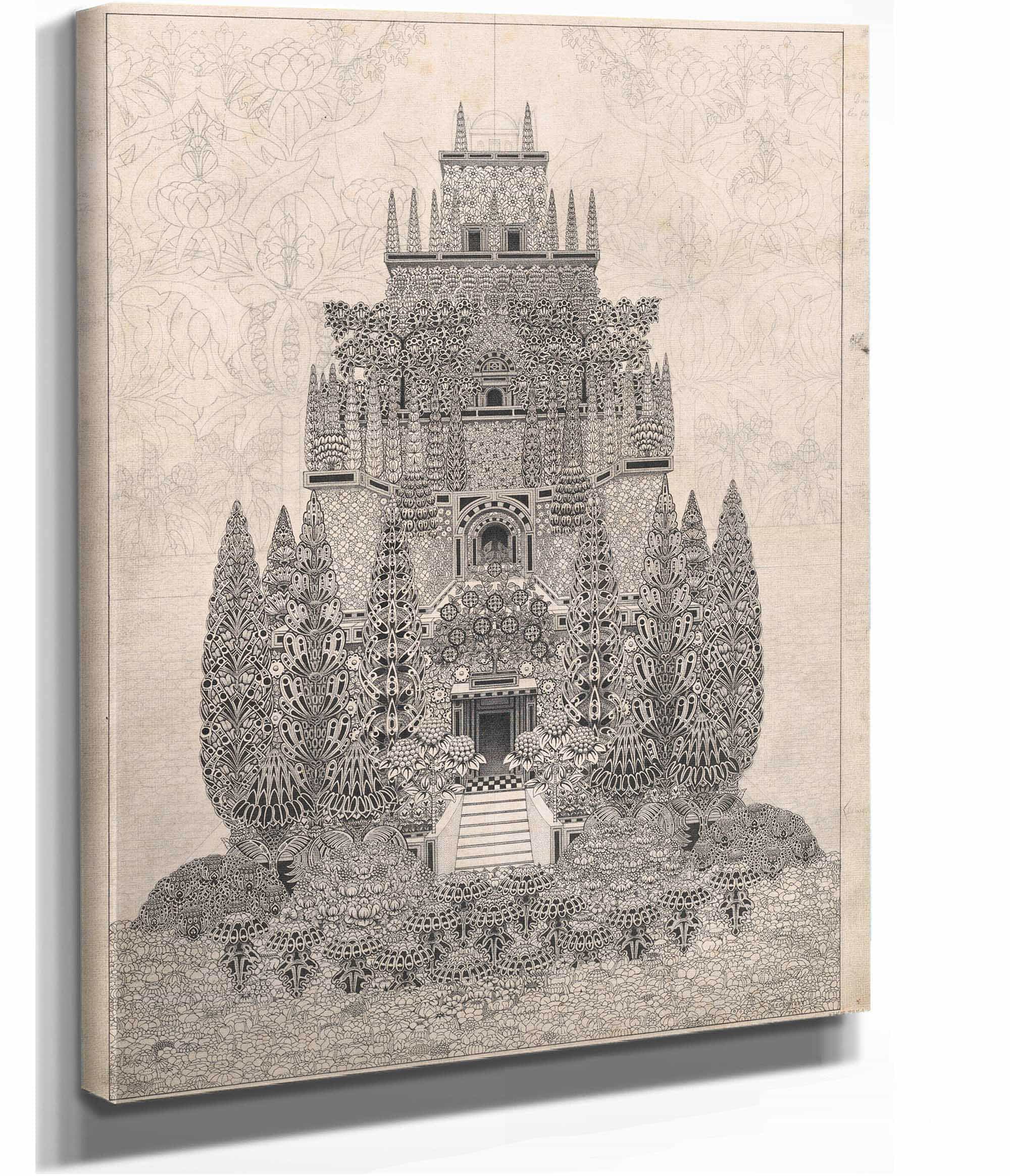 A Fantastic Tiered Structure by Herbert Crowley - Image 2