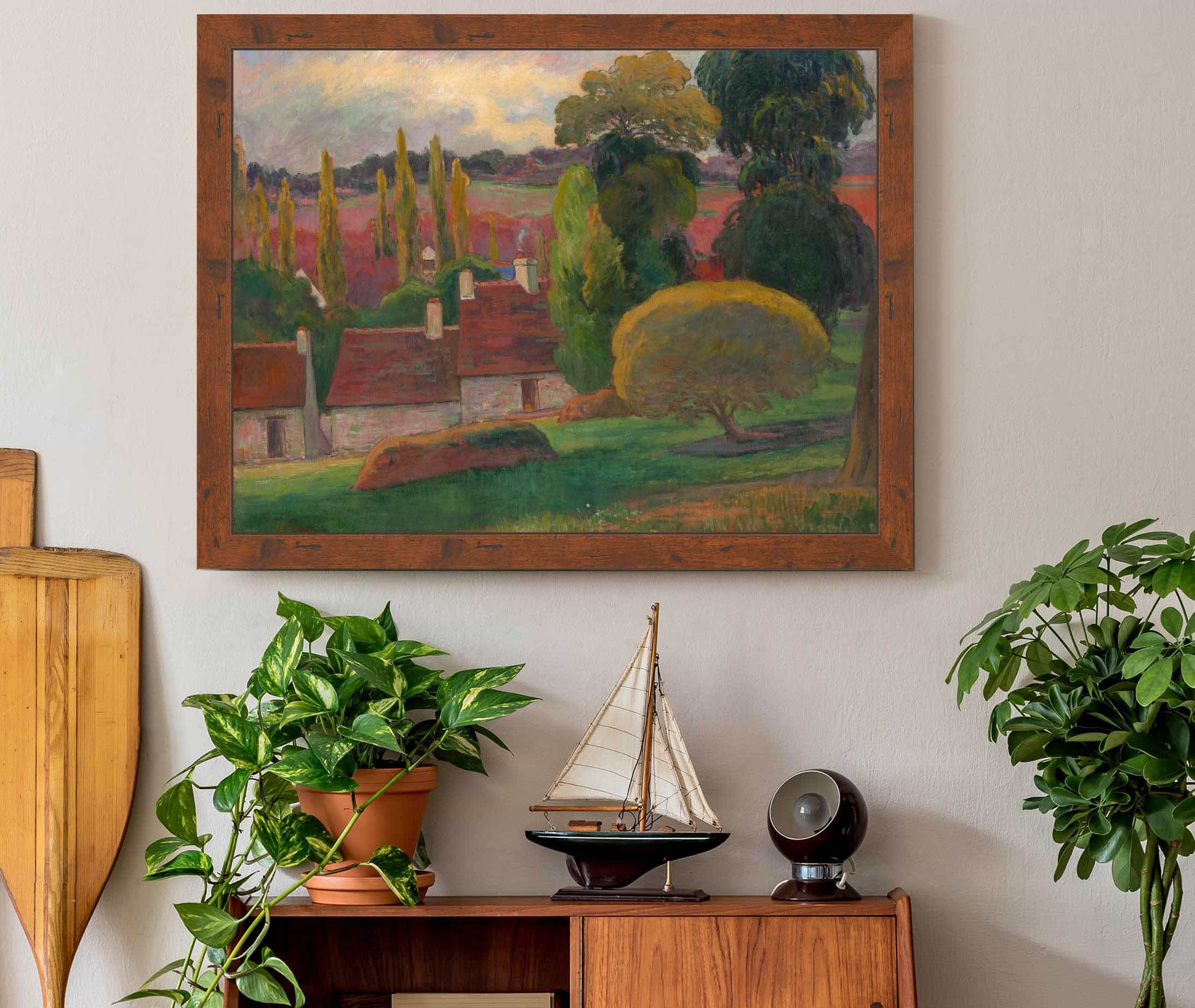 A Farm In Brittany by Paul Gauguin - Image 3