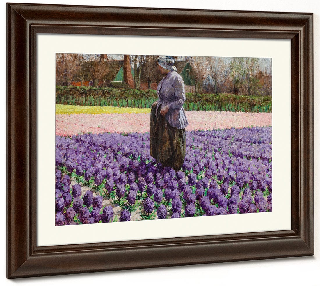 A Field Of Hyacinths, Holland By Walter Macewen - Image 3