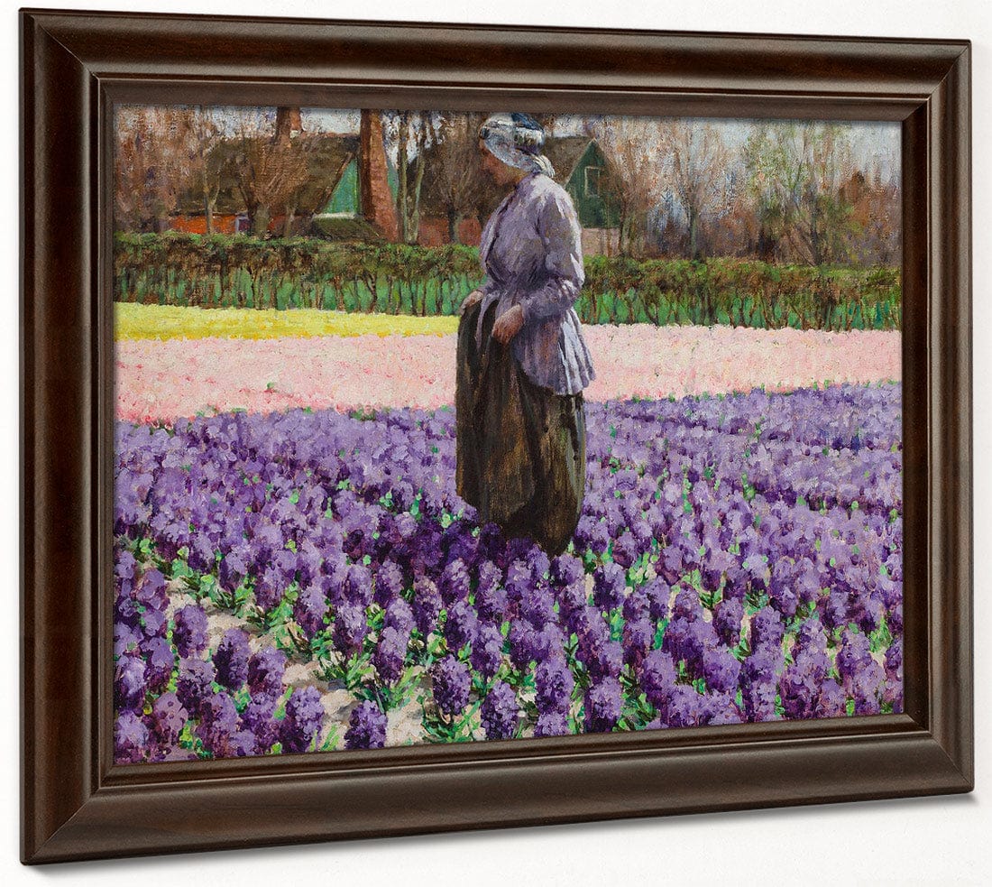 A Field Of Hyacinths, Holland By Walter Macewen - Image 4