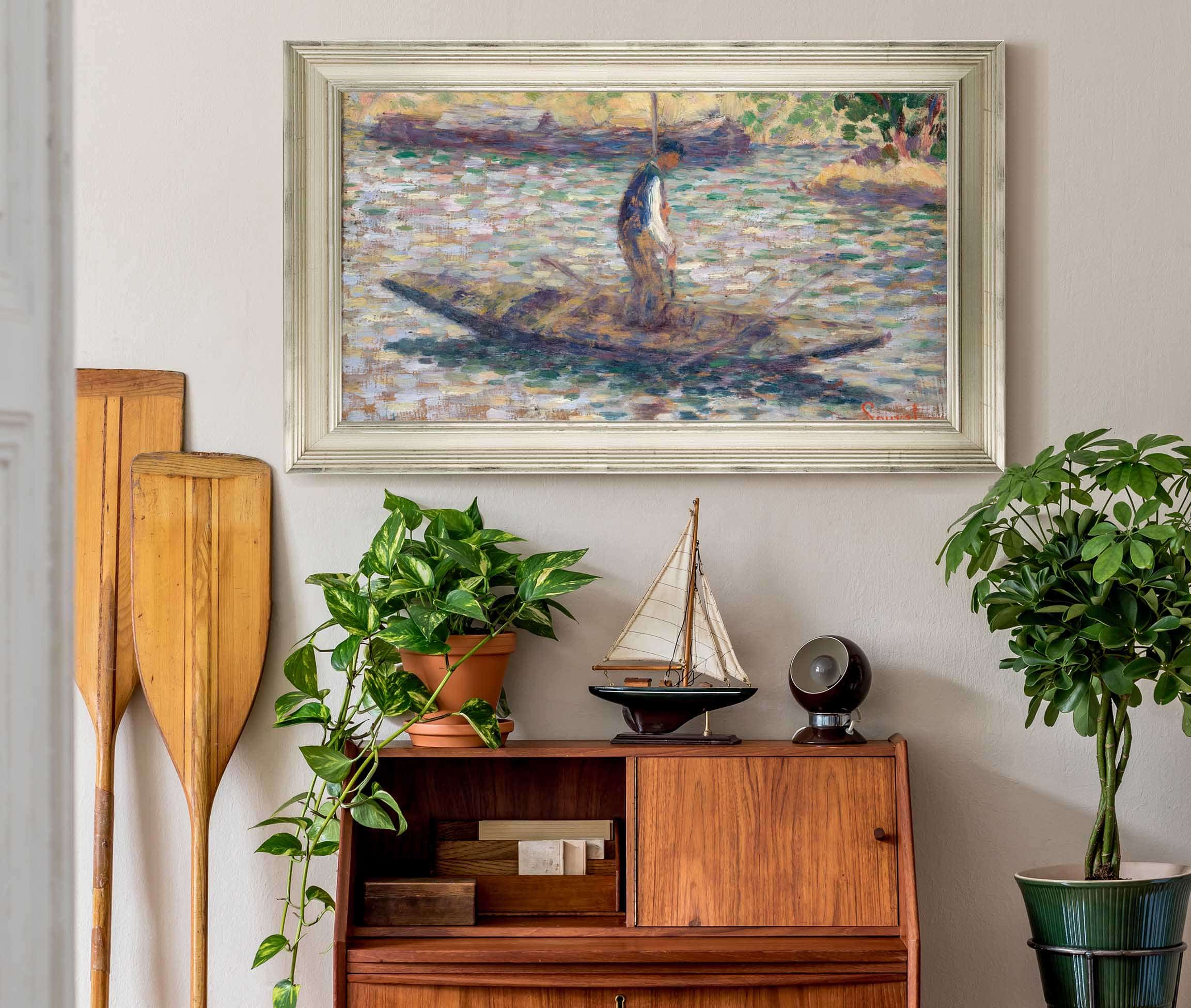 A Fisherman by Georges Seurat - Image 6