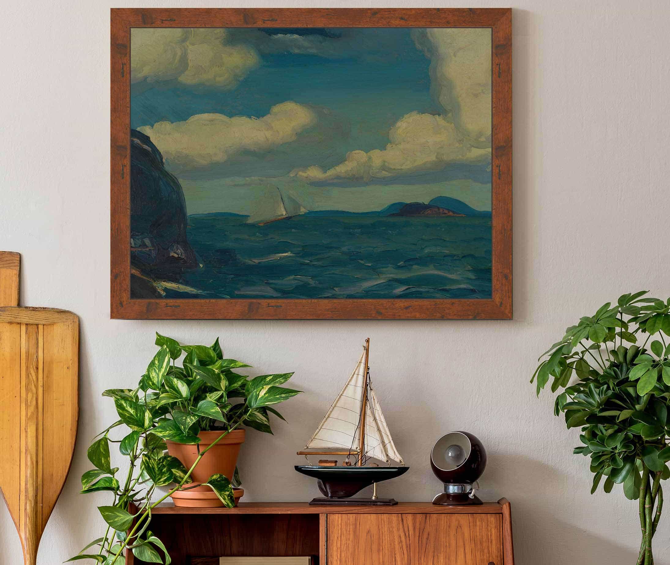 A Fresh Breeze by George Wesley Bellows - Image 3