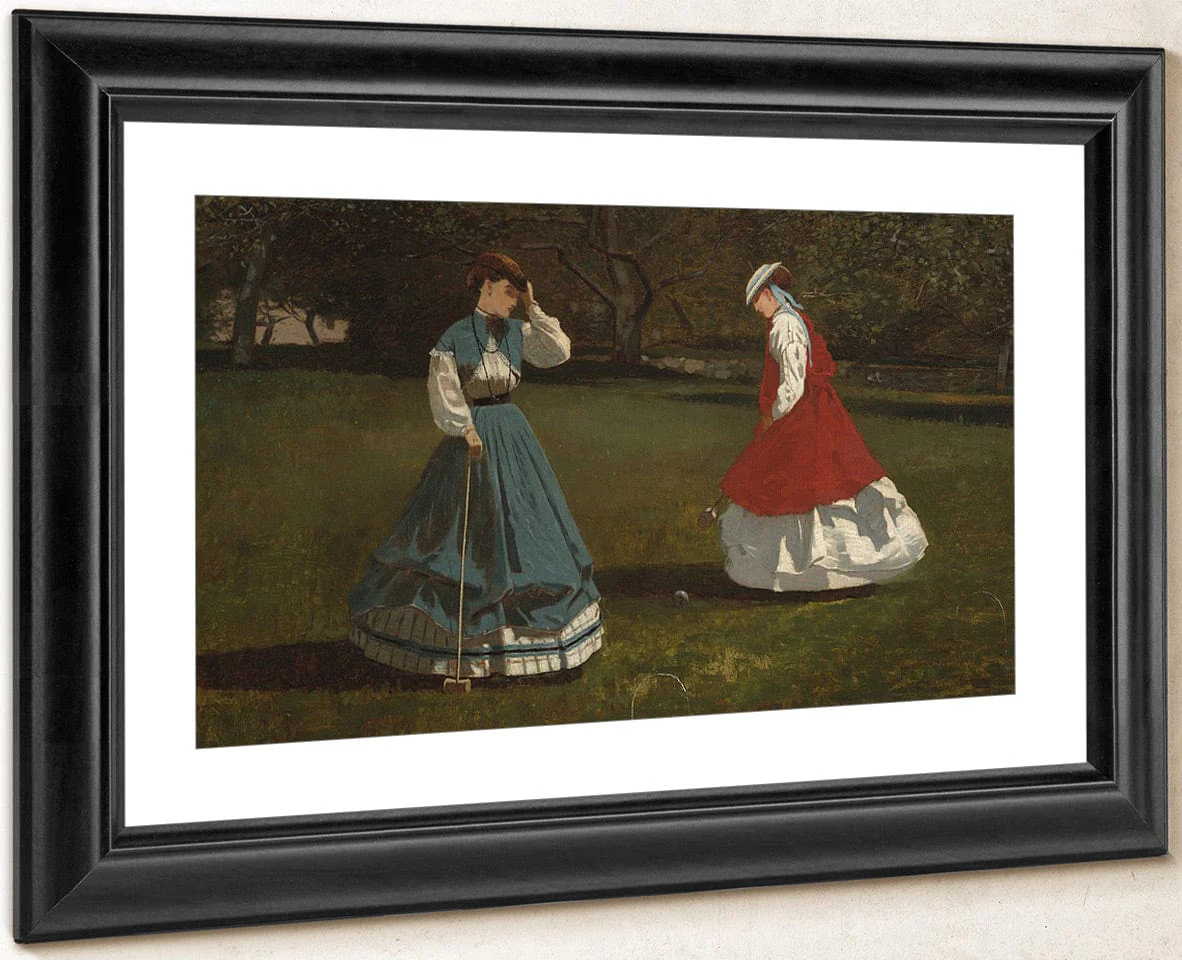 A Game Of Croquet By Winslow Homer - Image 4